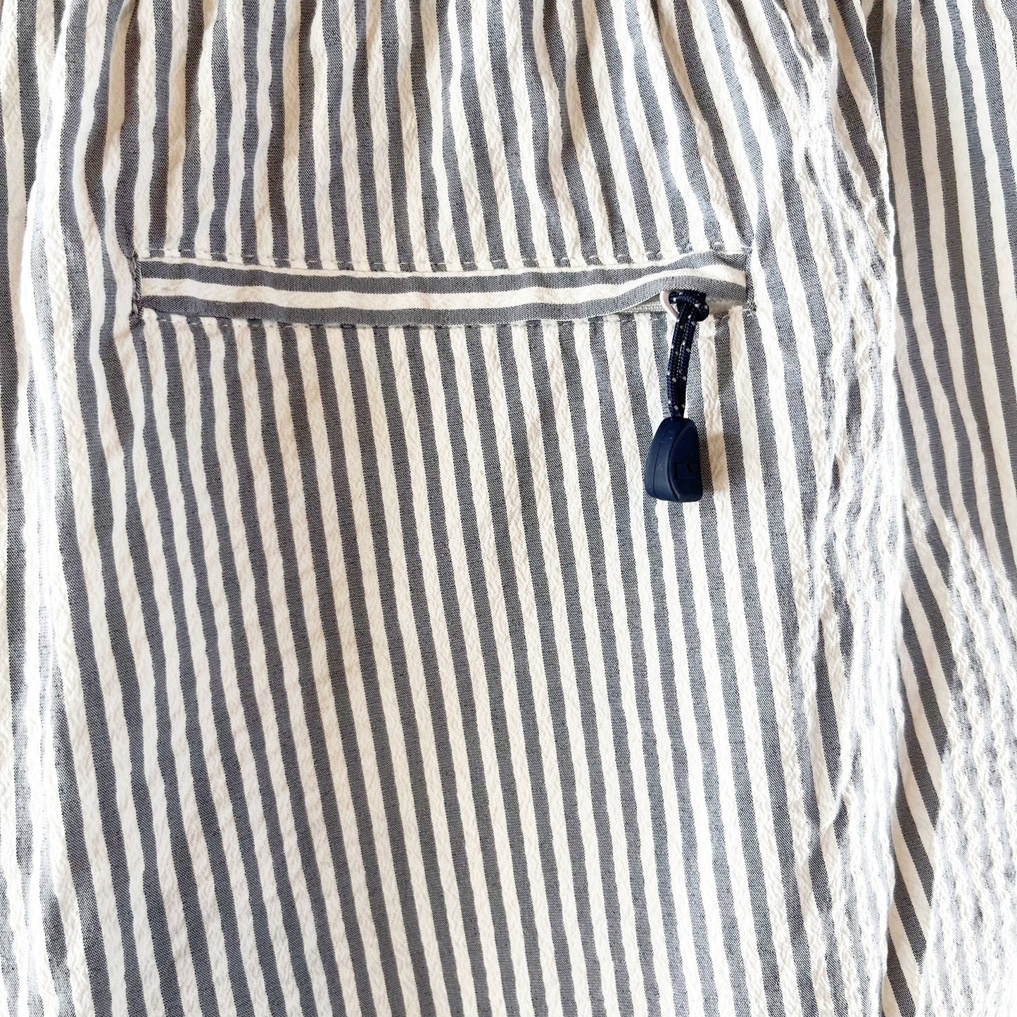 Vineyard Vines Seaside Harbor Seersucker Striped Shorts Blue White Medium