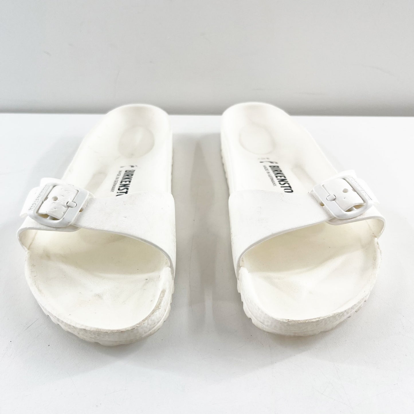 Birkenstock Madrid Eva Buckle Slide Sandals White 38 / 7