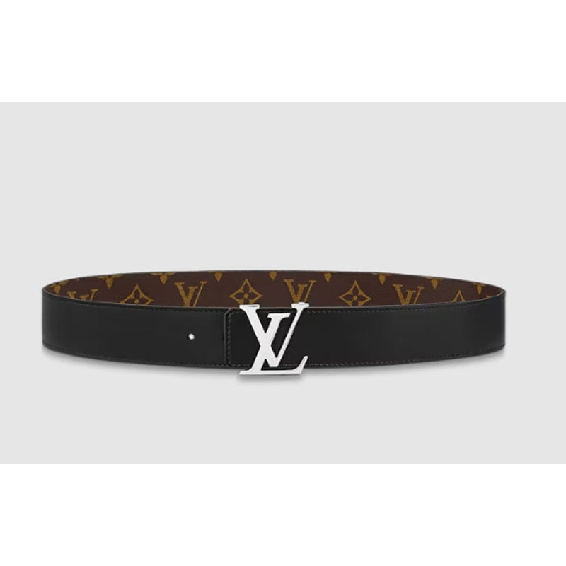 Louis Vuitton LV Initiales Monogram 40mm Reversible Belt Brown Black 95 / 38
