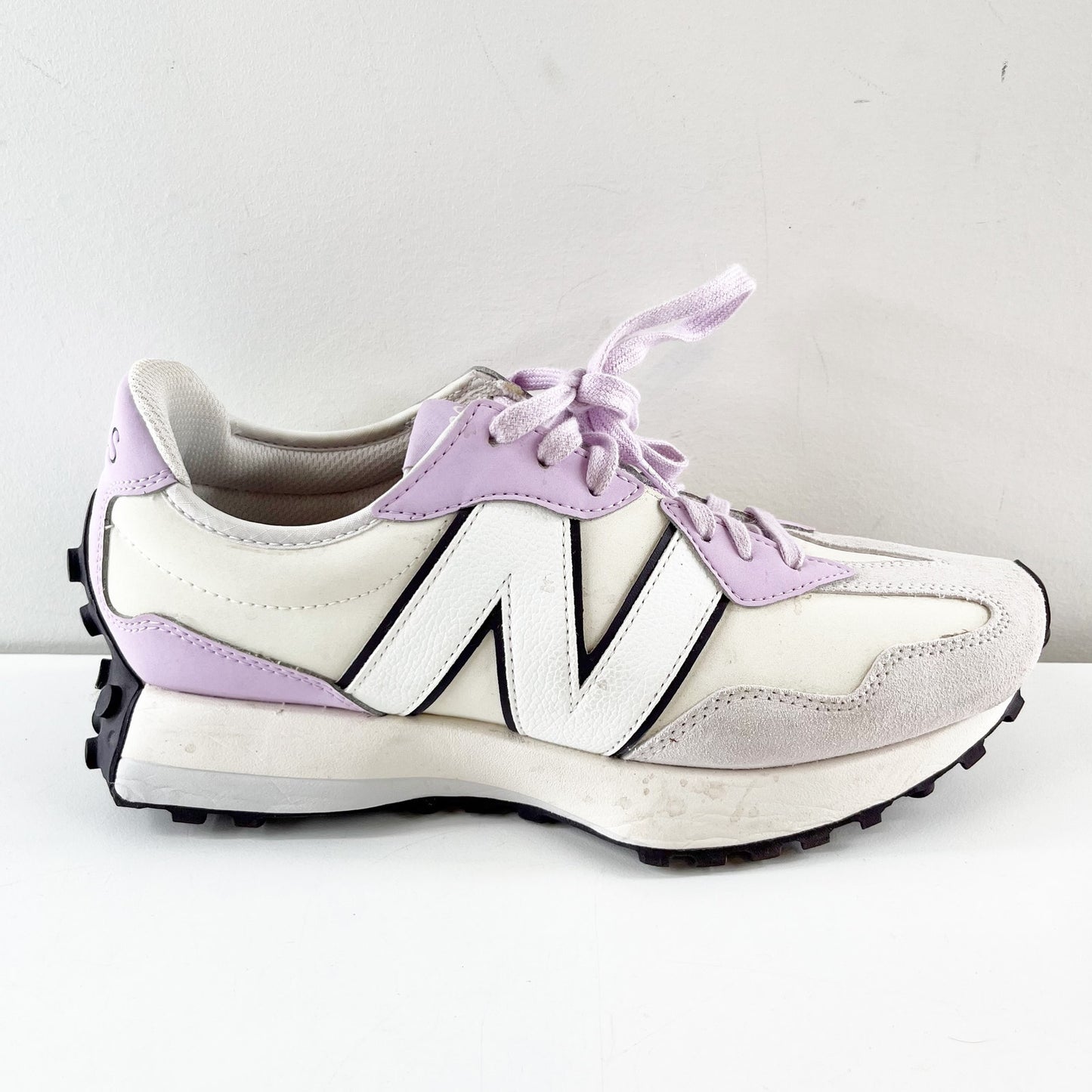 New Balance x FIGS 327 Sneakers Shoes White Lavender Haze Purple 10