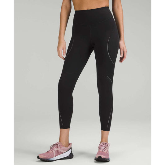 Lululemon Base Pace High-Rise Reflective Tight Leggings 25" Black 4