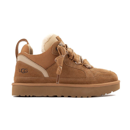 UGG Lowmel Lace Up Sneaker Boot Chestnut Brown Kids 5 / Women's 7