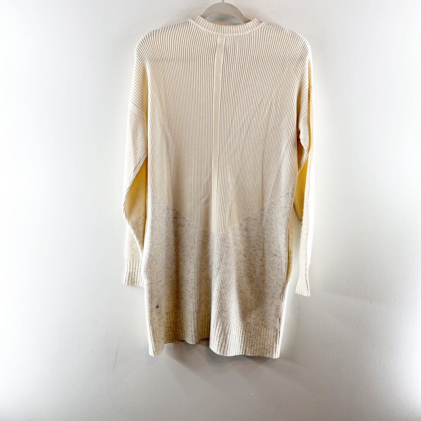 Lululemon Restful Intention Sweater Angel Wing Heathered Light Ivory Small