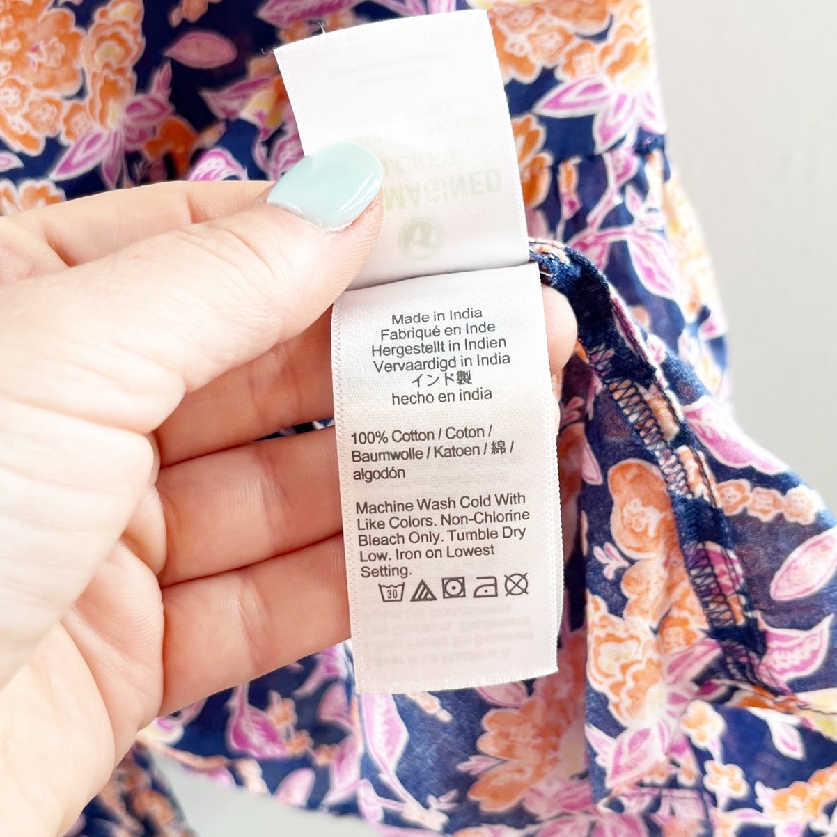 J. Crew Button Up Cotton Short Sleeve Tie Front Floral Print Beach Mini Dress S