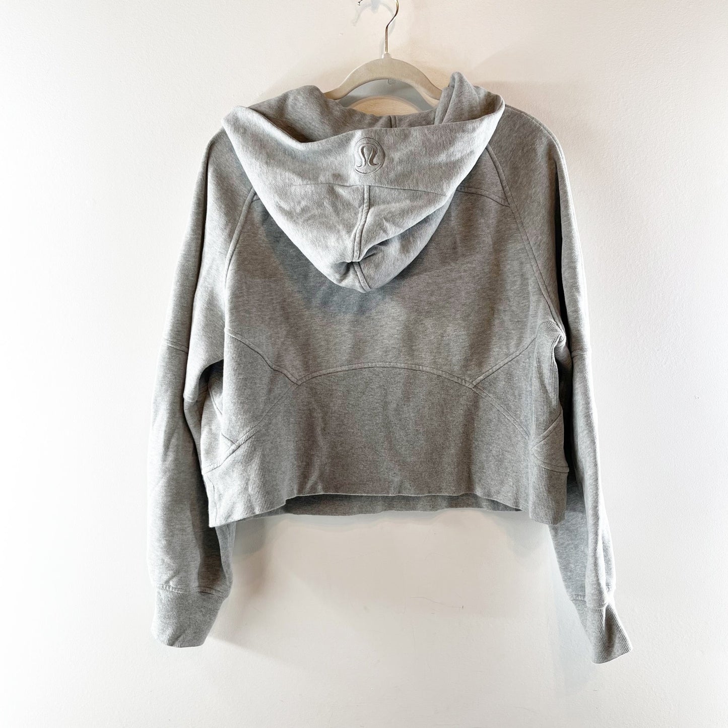 Lululemon Scuba Oversized Half-Zip Hoodie Heathered Core Medium Grey M / L