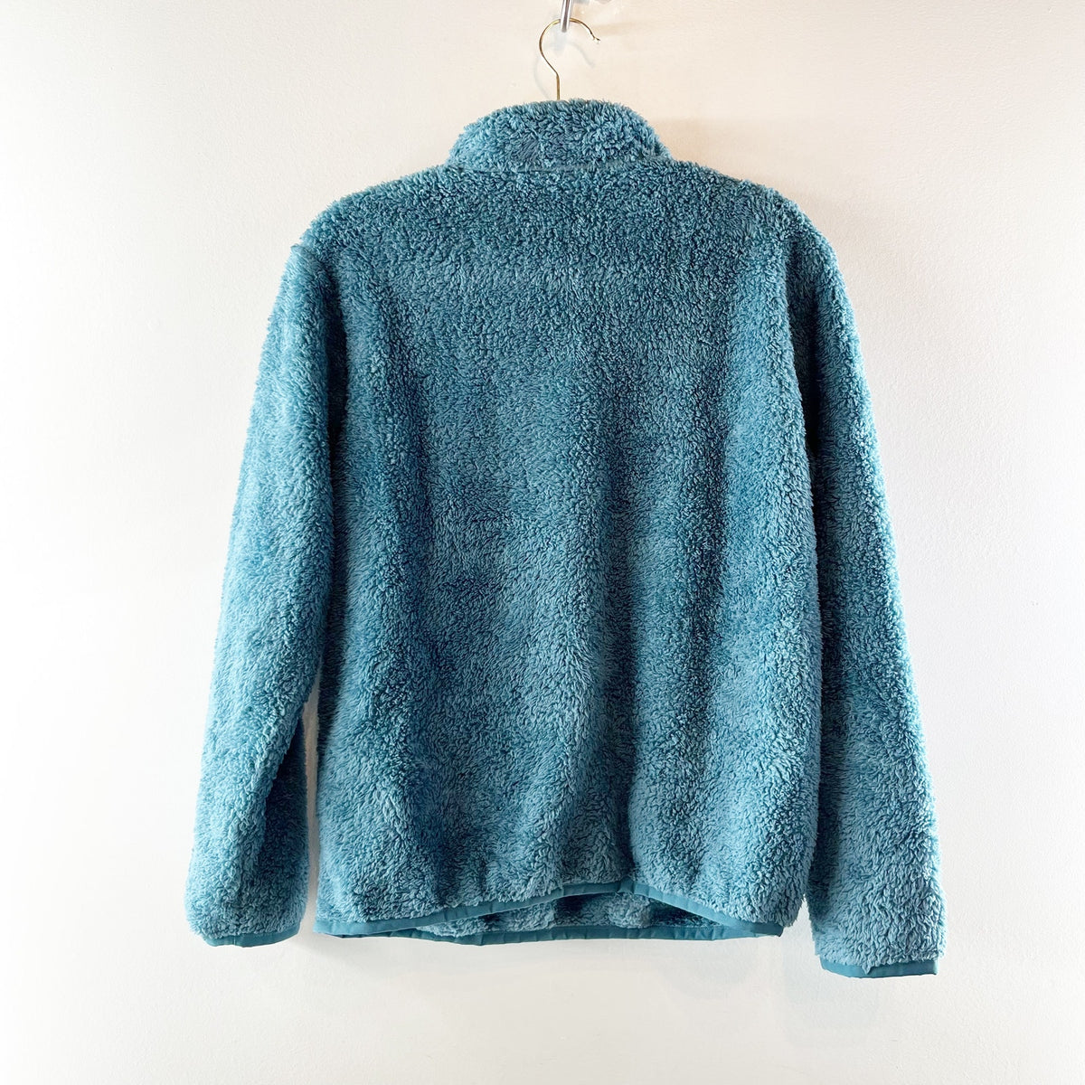 Patagonia Los Gatos Long Sleeve 1/4-Zip Fleece Pullover Jacket Blue Medium