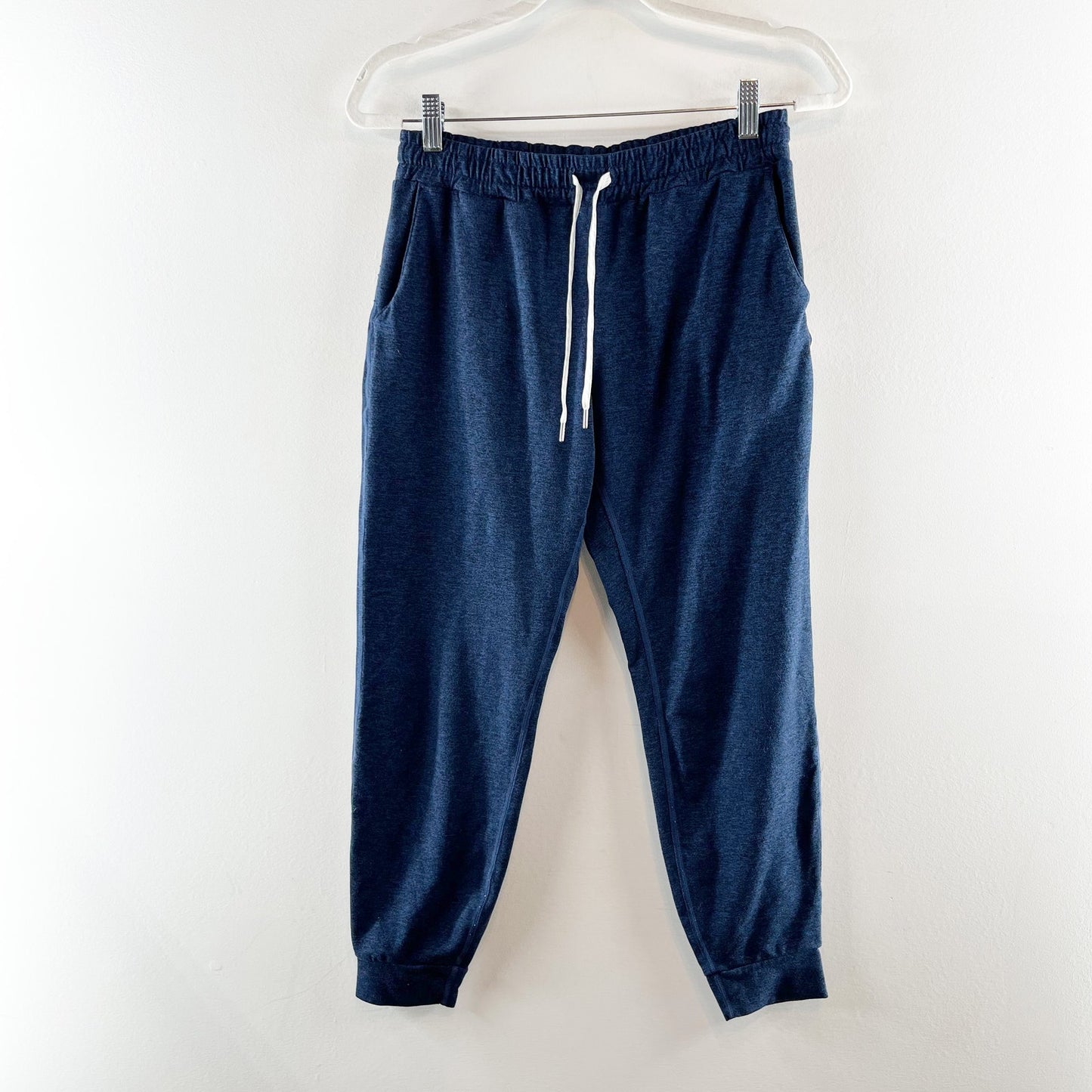 Vuori Performance Jogger Pants Midnight Heather Navy Blue Small