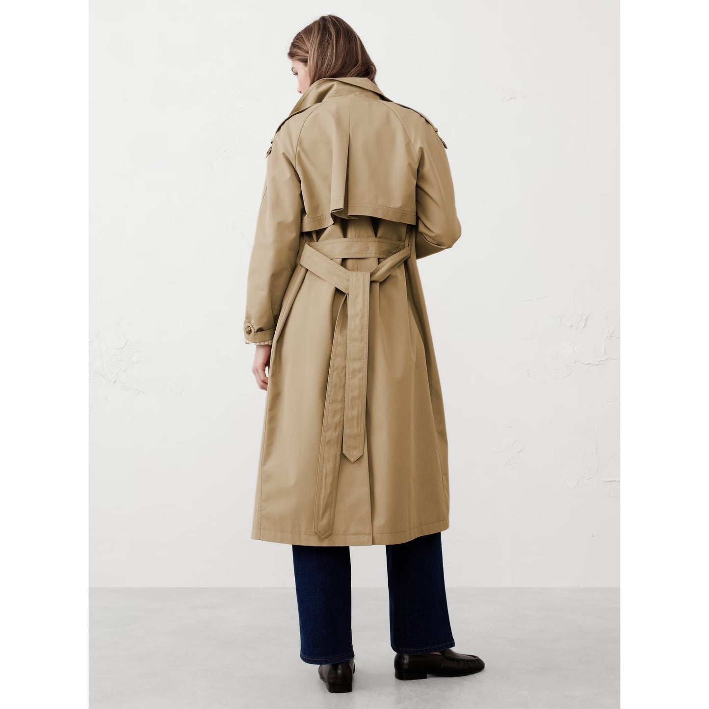 Banana Republic Timeless Trench Coat In Maverick Tan Small