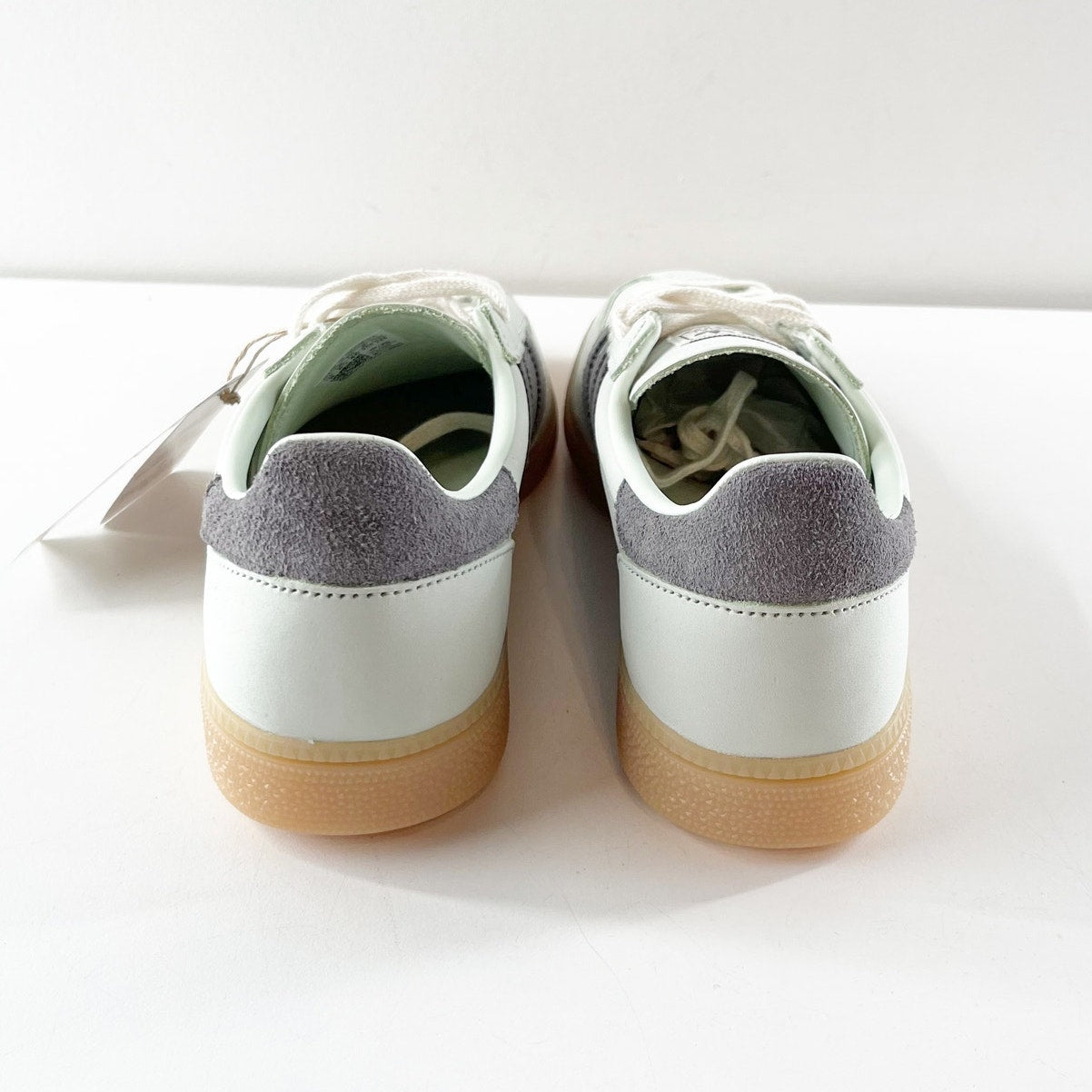 Adidas Handball Spezial Low Top Lace Up Sneakers Linen Green 8