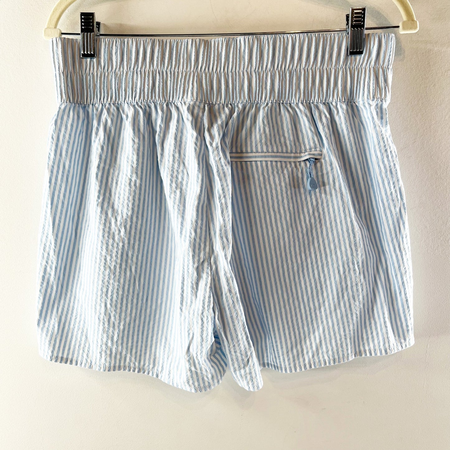 Vineyard Vines Seaside Harbor Seersucker Striped Shorts Blue White Medium