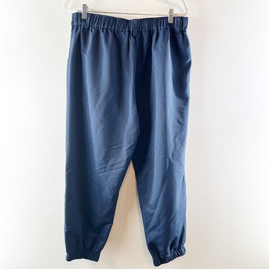 Halara Mid Rise Casual Jogger Pants with Pockets Moonlit Ocean Navy Blue XL Tall