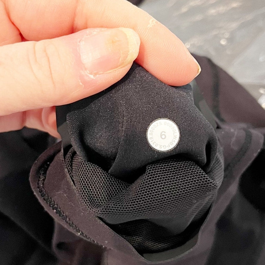 Lululemon High Rise Pull On In Movement 7/8 Tight Everlux 25" Leggings Black 6