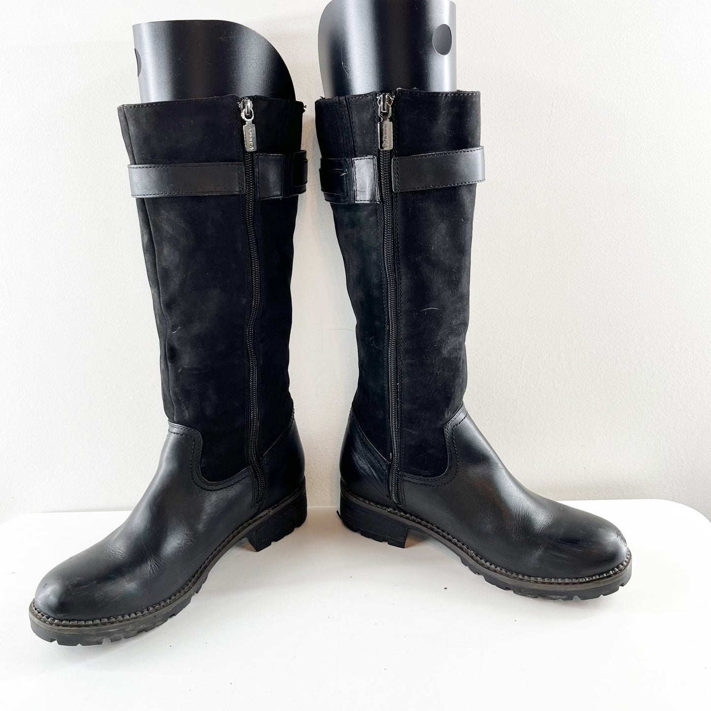 Blondo Canada Waterproof Knee High Riding Boots Black 10