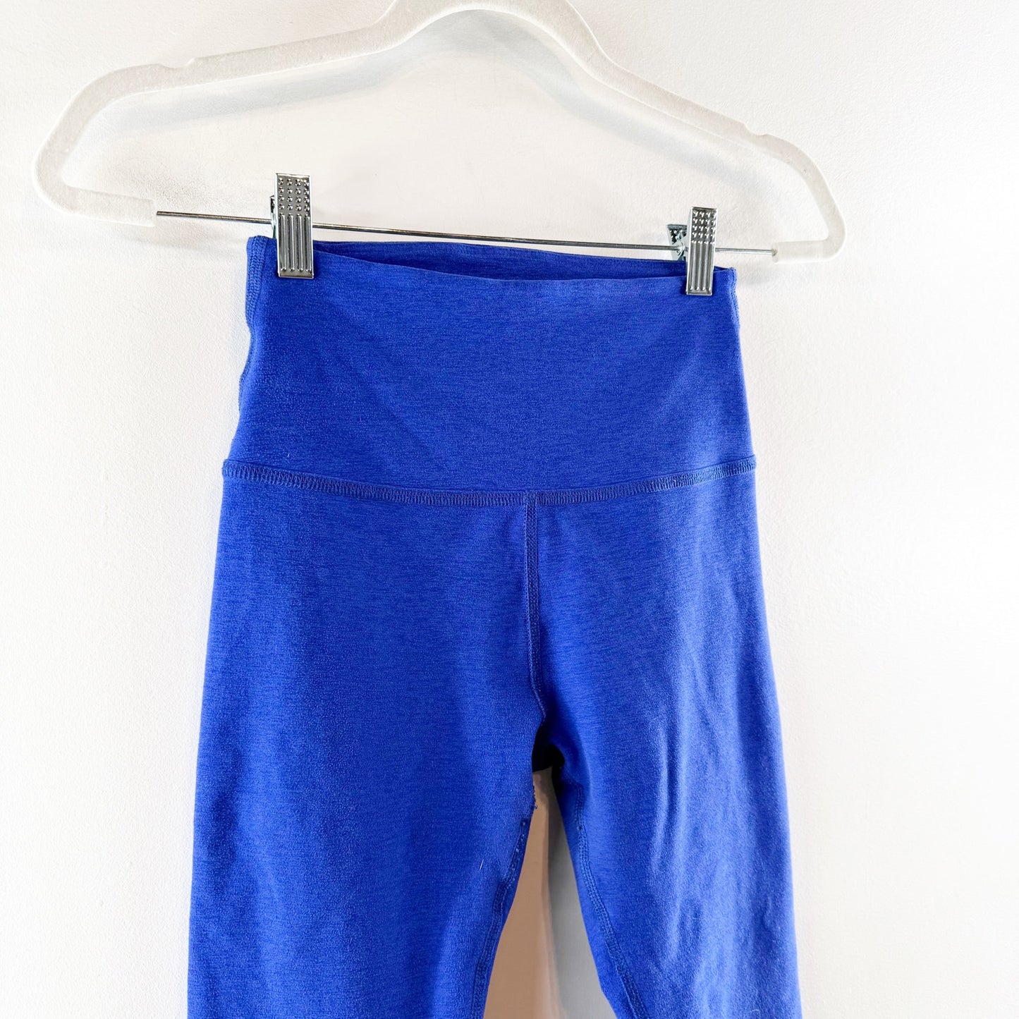 Beyond Yoga Spacedye Caught in the Midi High Rise 7/8 Legging Royal Blue Small