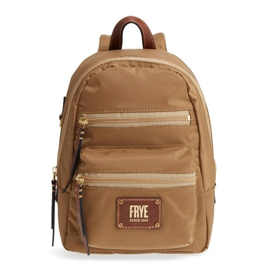 FRYE Nylon Backpack Brown