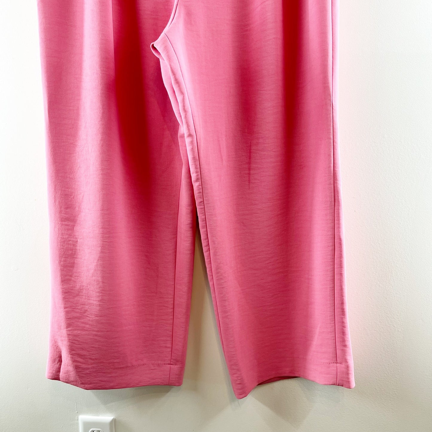 Abercrombie & Fitch Sloane Tailored Pant Trousers Pink 16 Petite