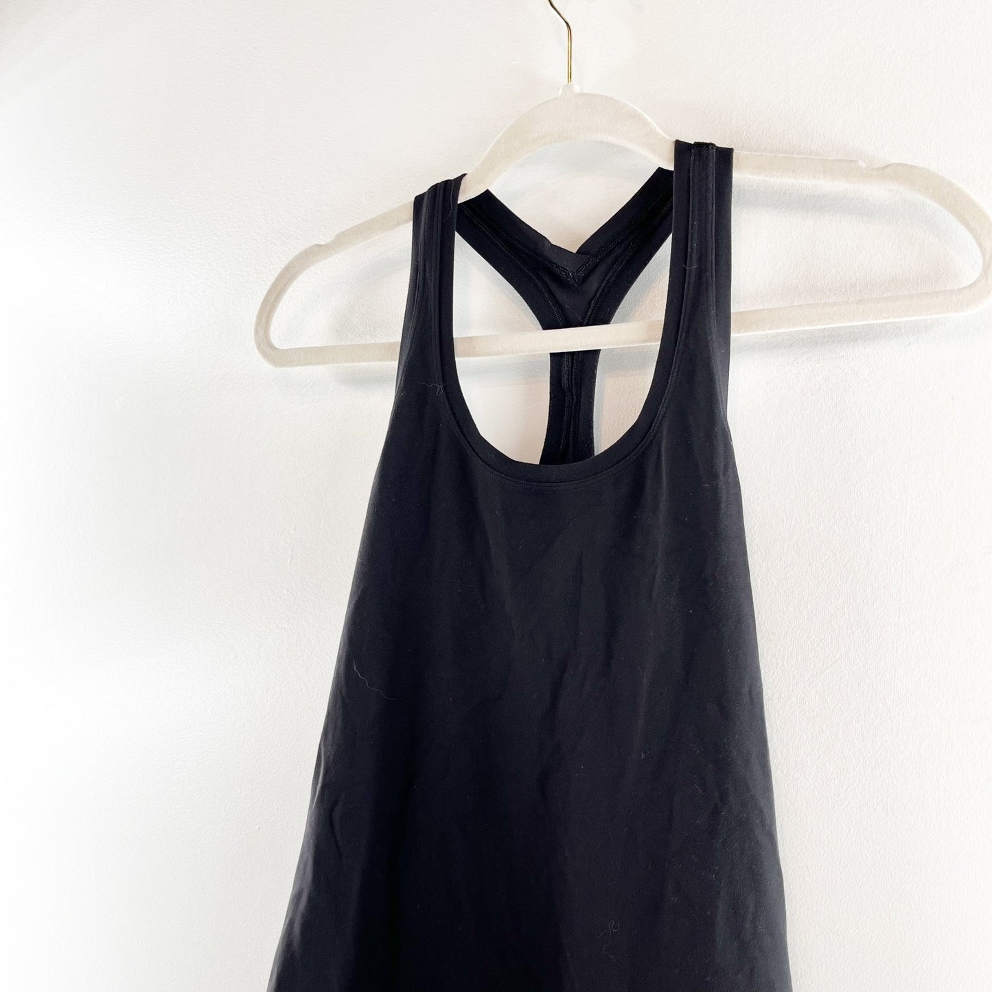 Lululemon Cool Racerback Fitted Tank Top Black Small