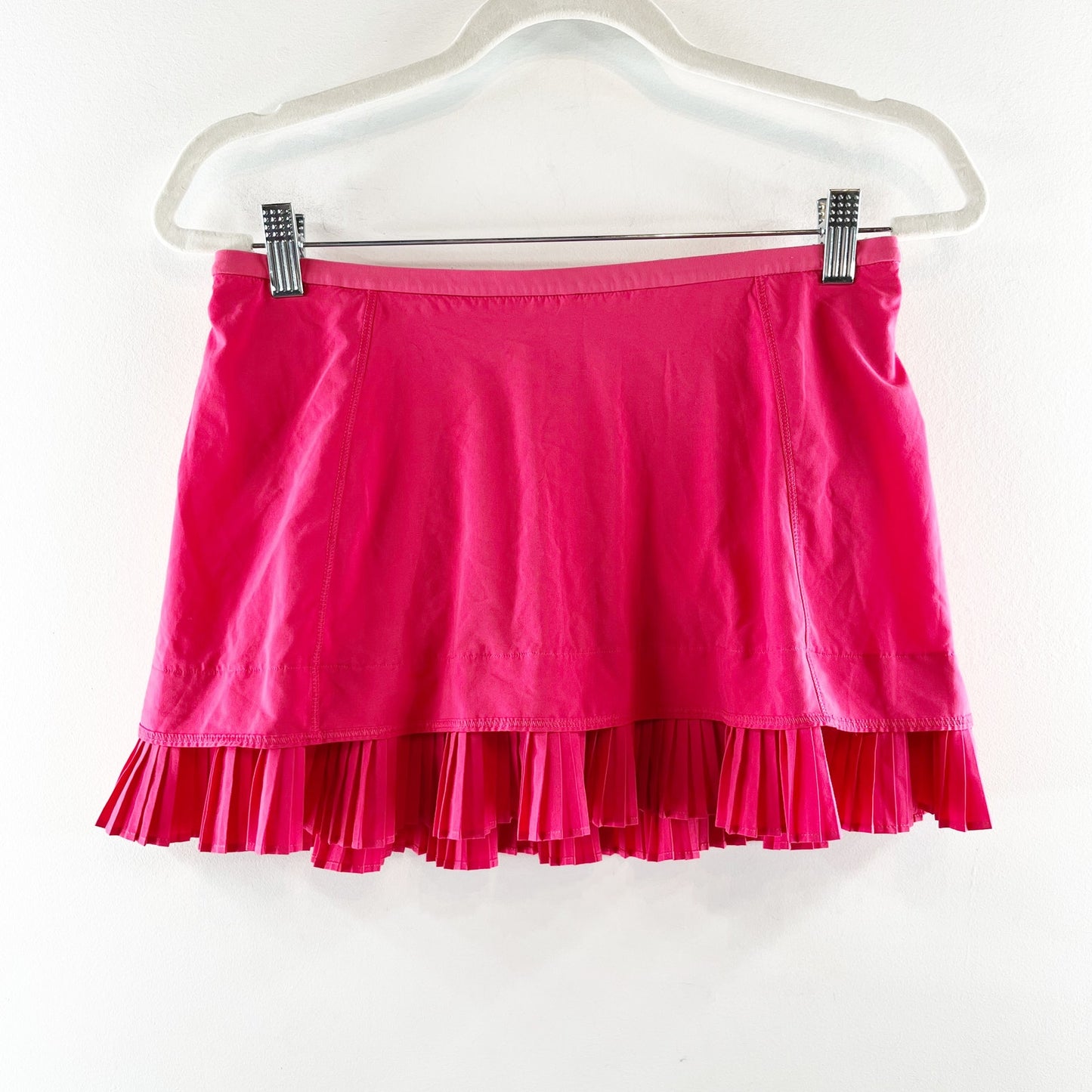 Lululemon City Sky Run Pleated Lined Tennis Active Mini Skirt Pink 6