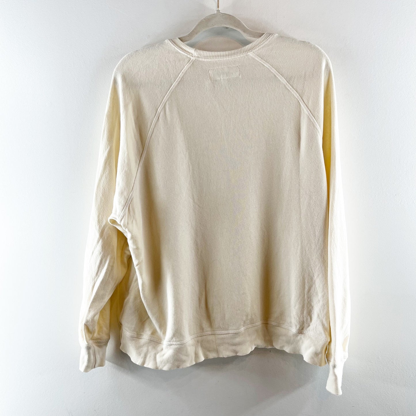 The Great The Slouch Sweatshirt & Stadium Sweatpants Set Cream XS / S