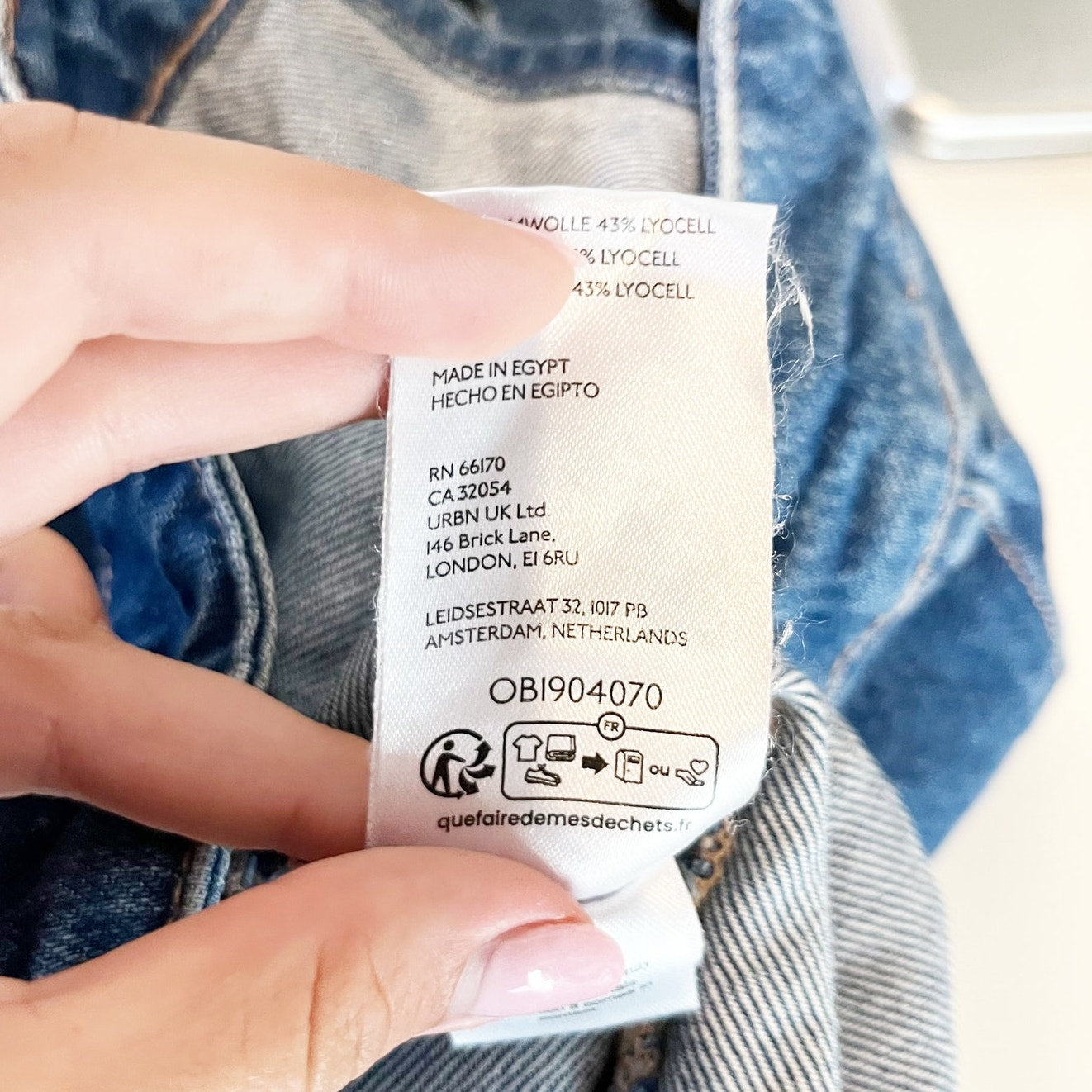 Free People Galivanting Denim Mini Skirt Skort Blue 27