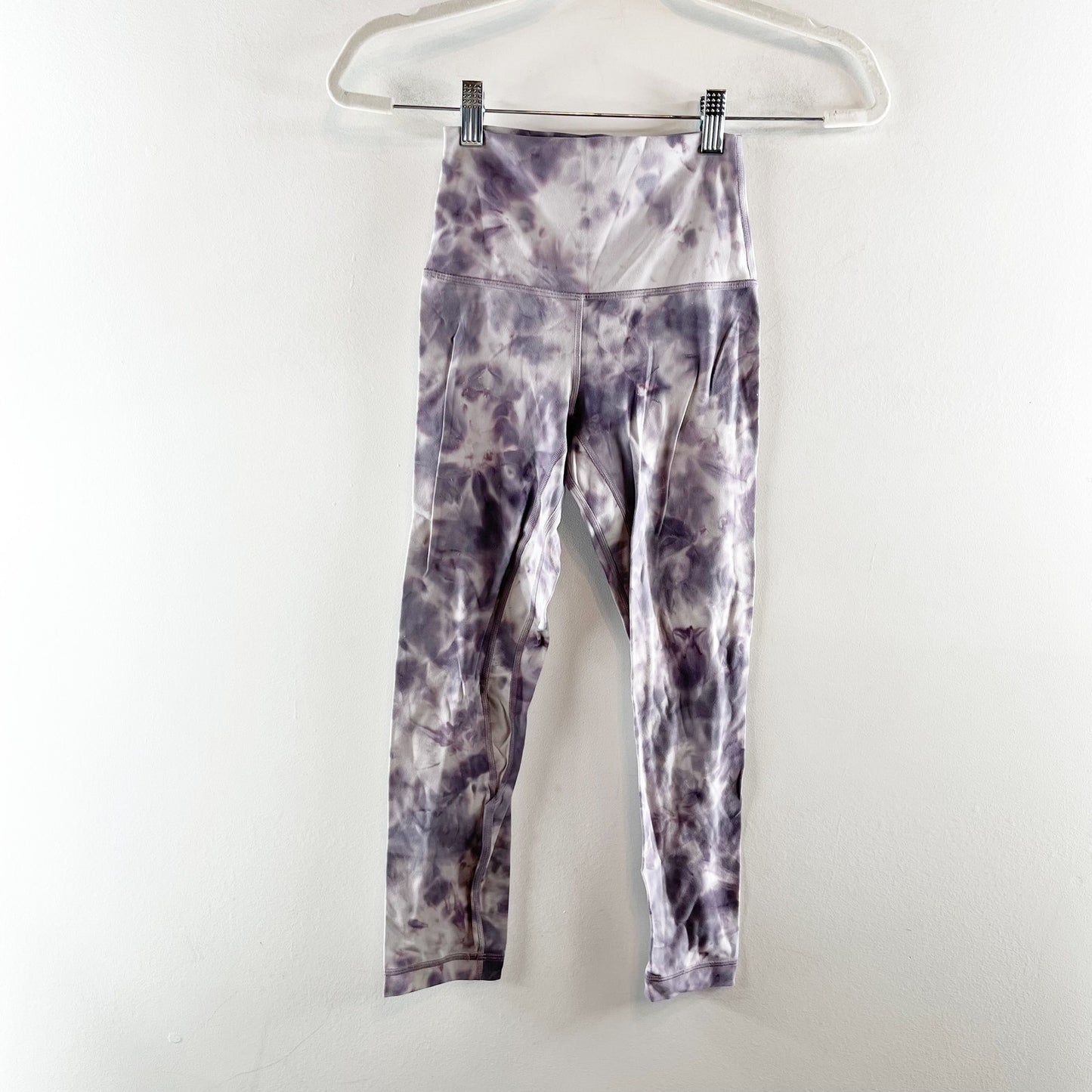 Lululemon Align Crop 21" Diamond Dye Diamond Dye Pink Bliss Graphite Purple 2