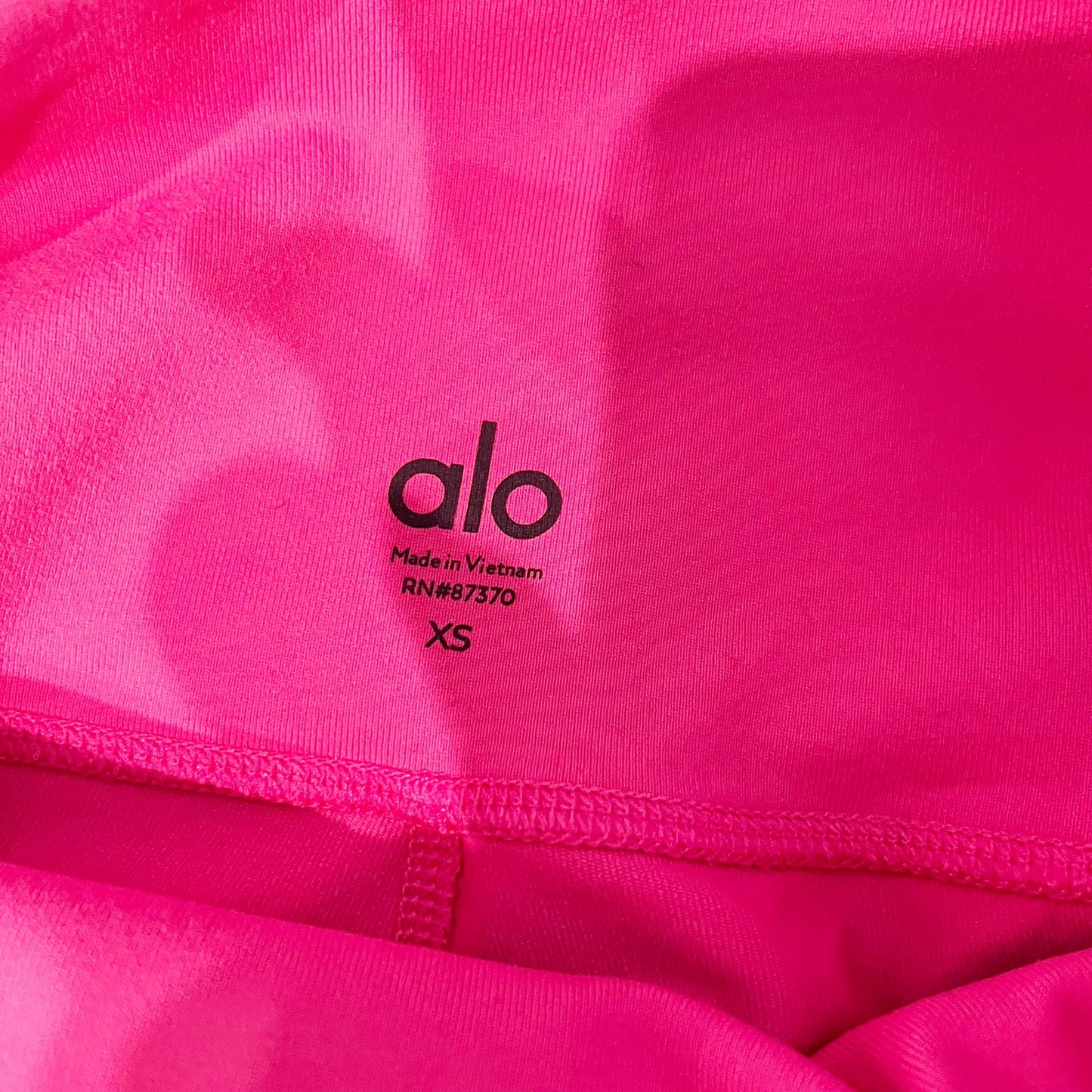 Alo 7/8 High Waist Airlift Leggings in Summer Crush Pink XS