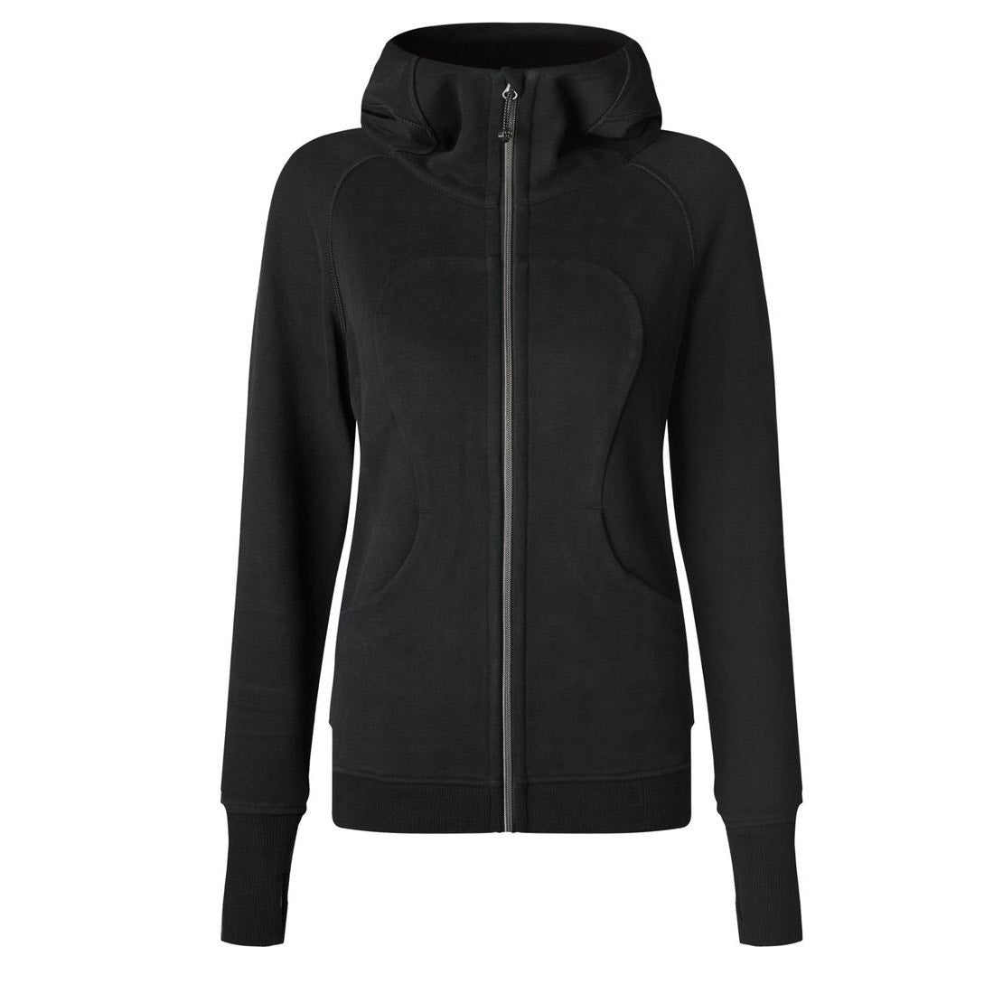 Lululemon Scuba Full Zip Hoodie Sweatshirt Jacket Black 6