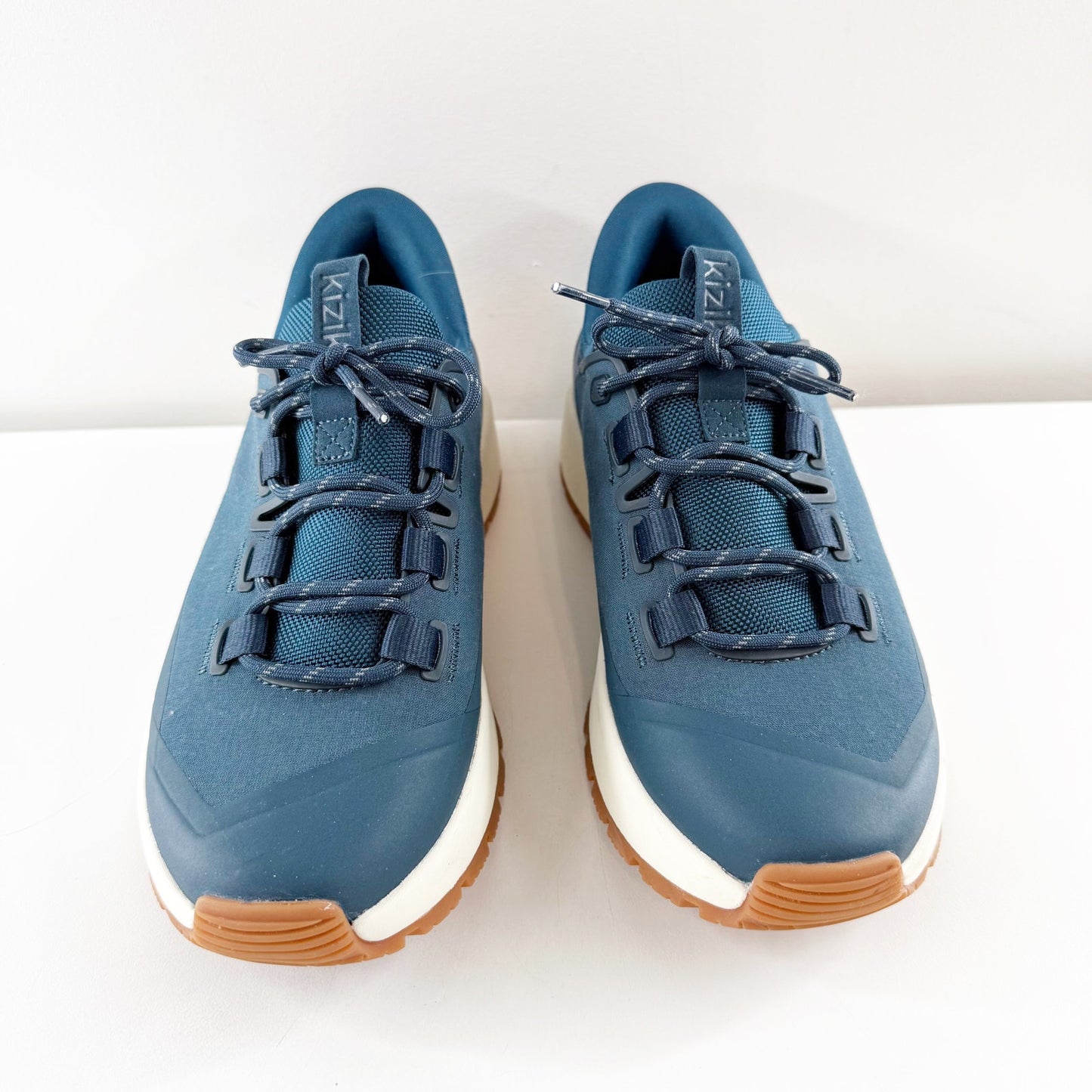 Kizik Wasatch Comfort Lace Up Sneakers Shoes Tidepool Teal 8