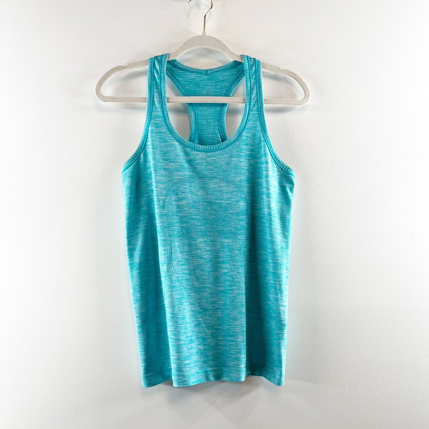 Lululemon Swiftly Tech Racerback Tank Top Heathered Blue Tropics 8