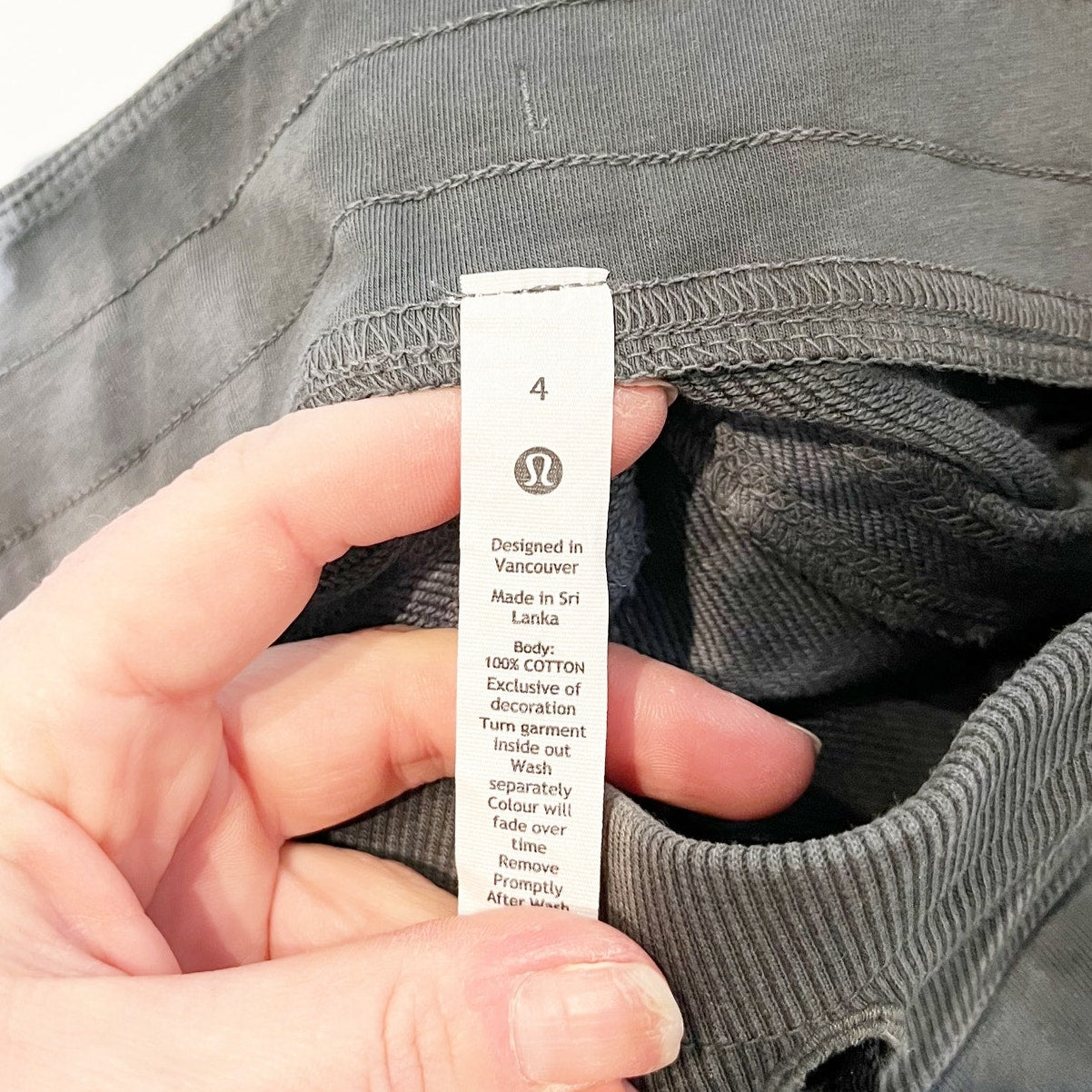 Lululemon Warm Down Jogger Sweatpants Tie Dye Blue White 4