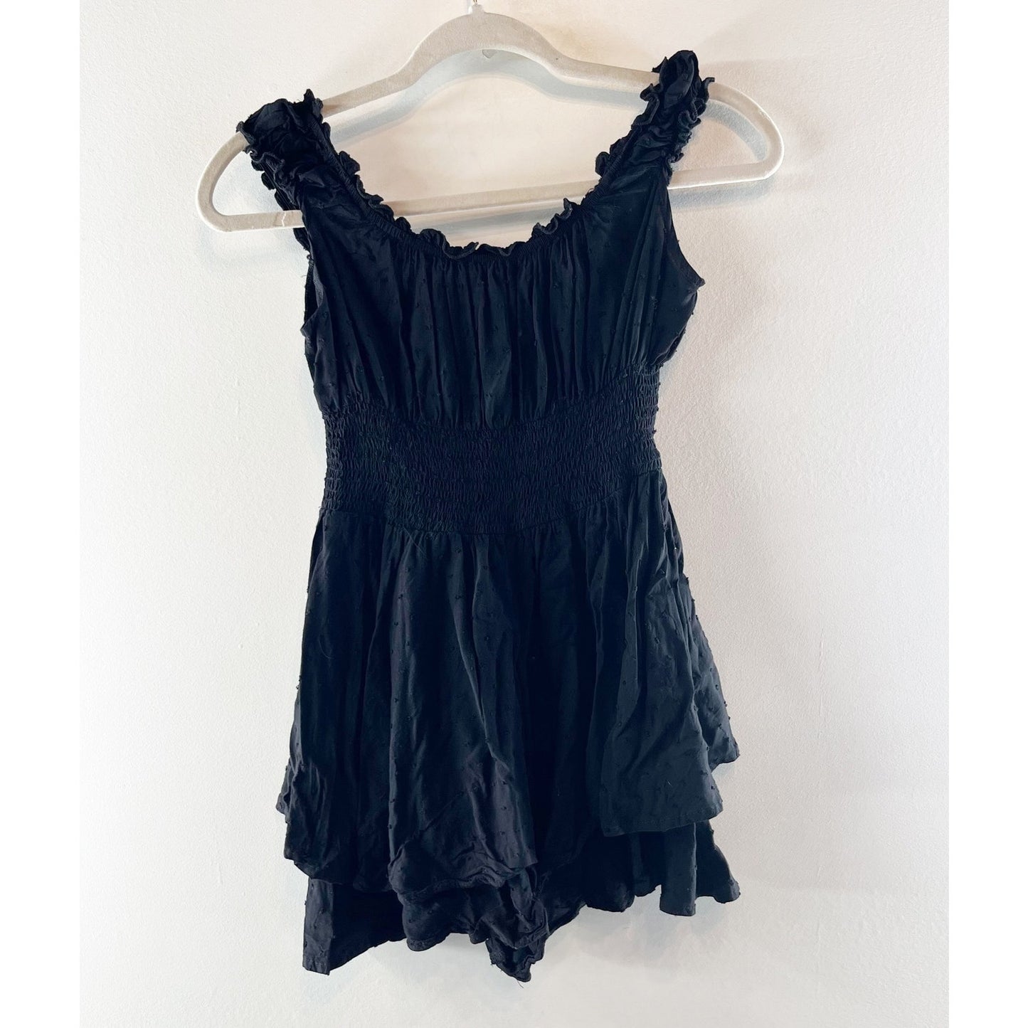 Urban Outfitters Rosie Mini Romper One Piece Black Small