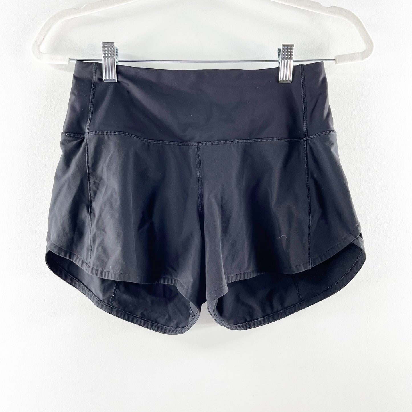 Lululemon Speed Up High-Rise Short 4" Long Black 4