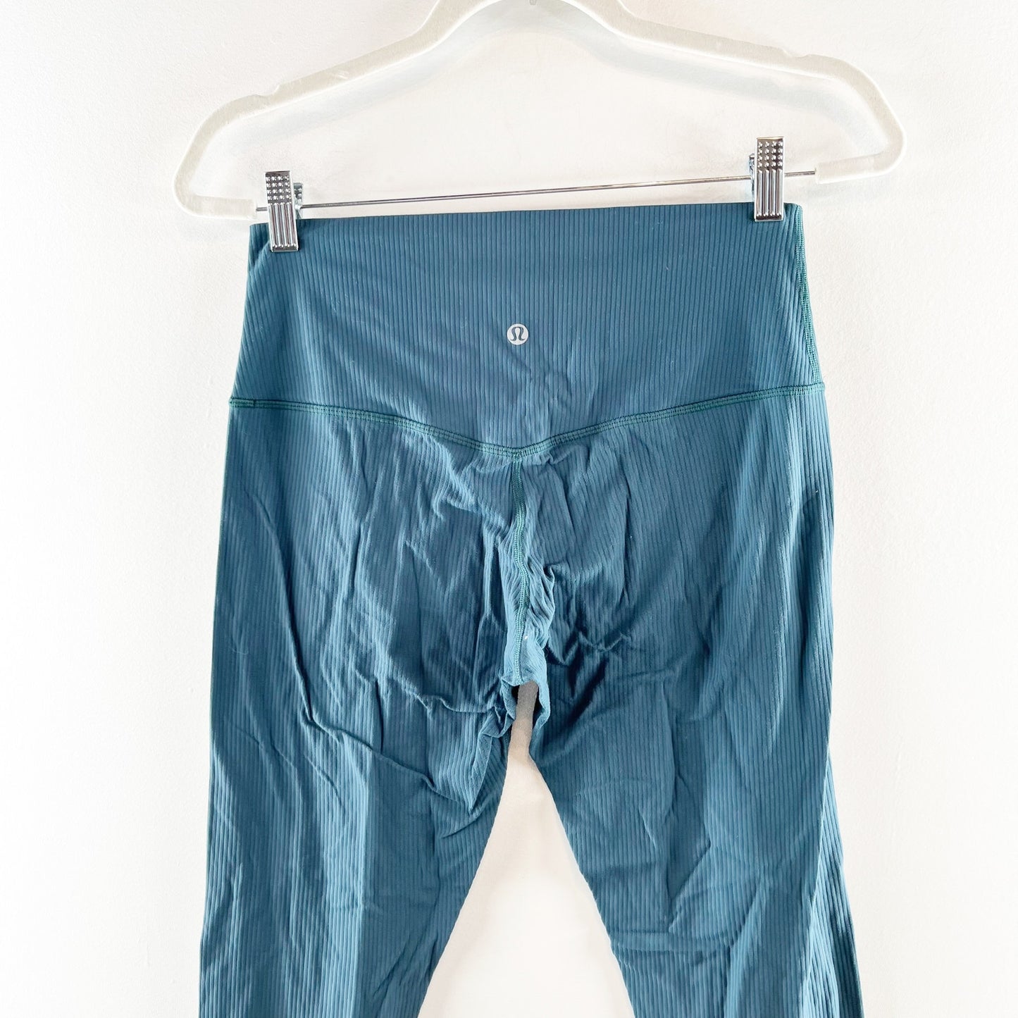 Lululemon Align Ribbed High-Rise Pant Legginga 25" Green Jasper 8
