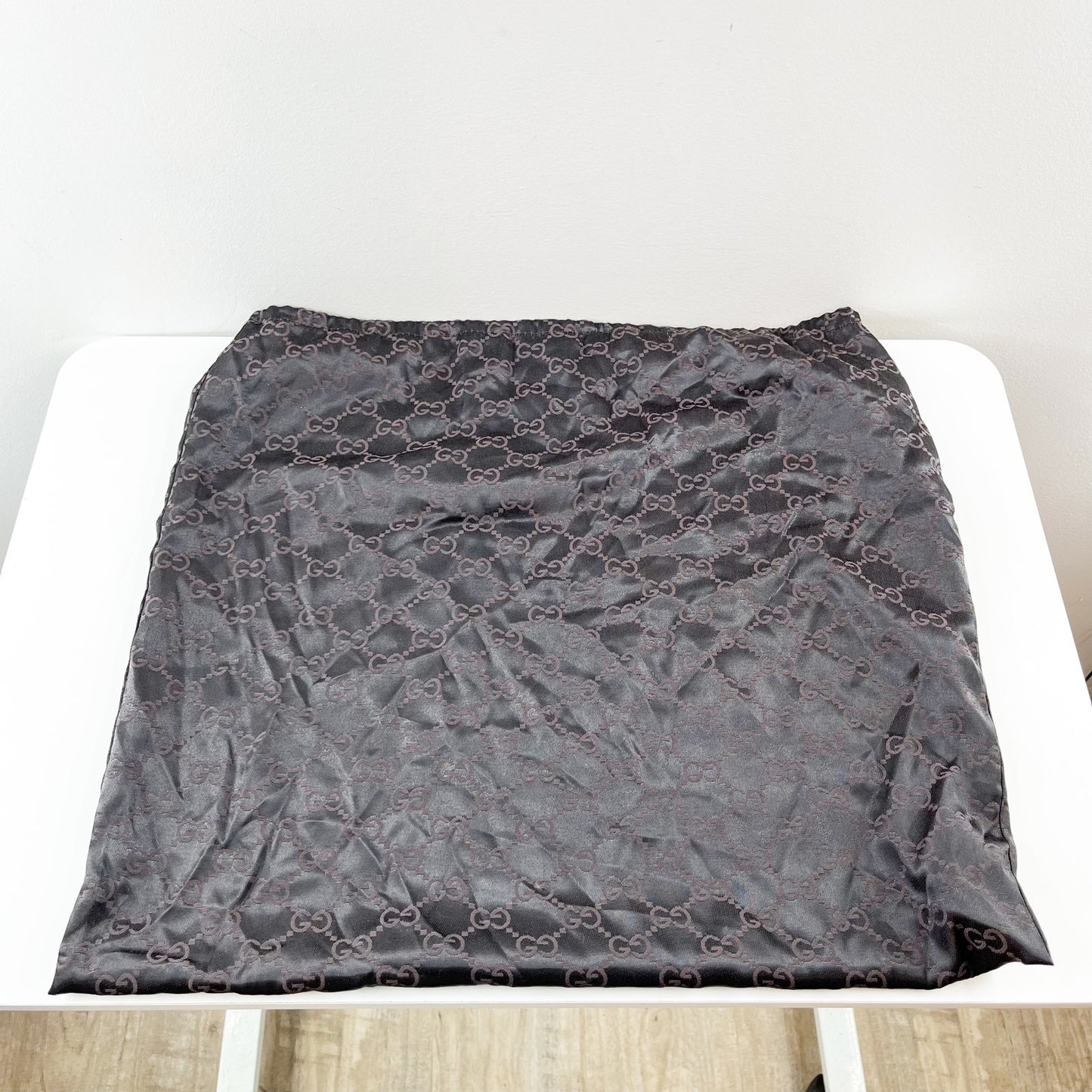 Gucci Joy GG Supreme Canvas Tote Bag Purse Tan Beige Brown