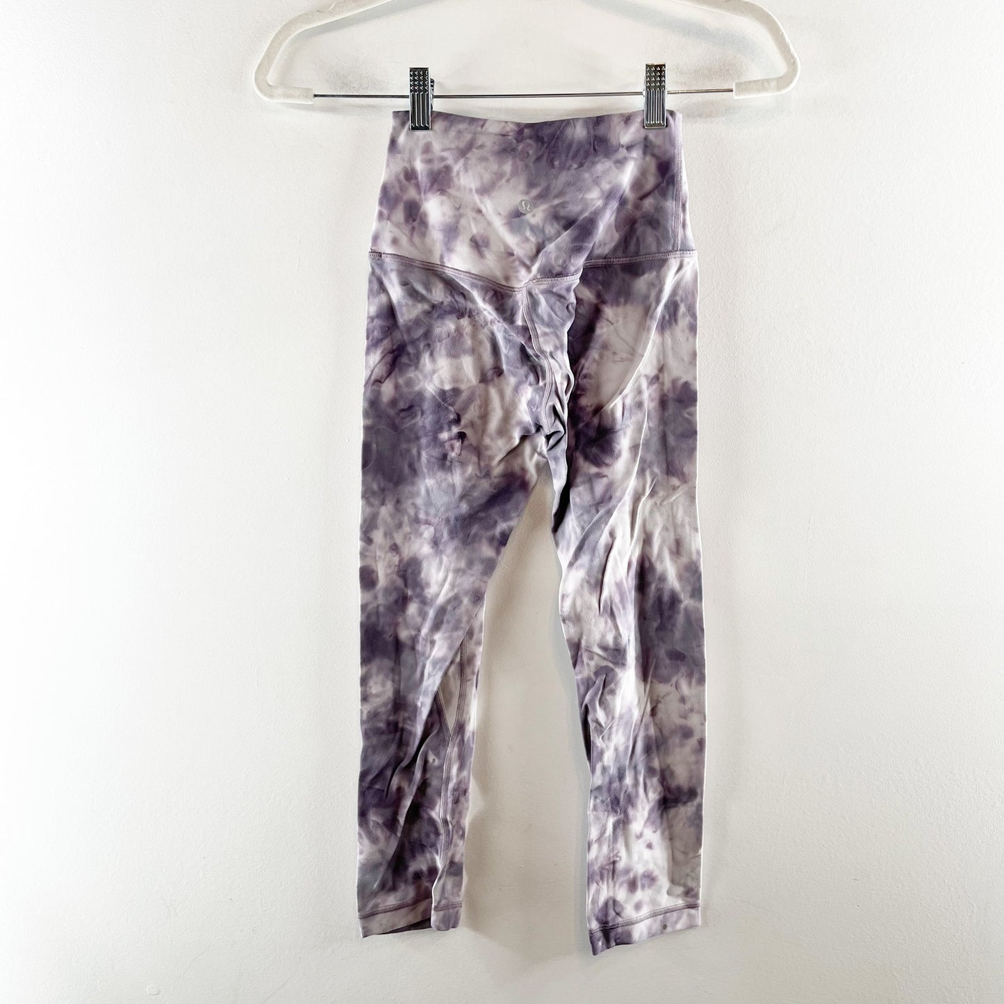 Lululemon Align Crop 21" Diamond Dye Diamond Dye Pink Bliss Graphite Purple 2