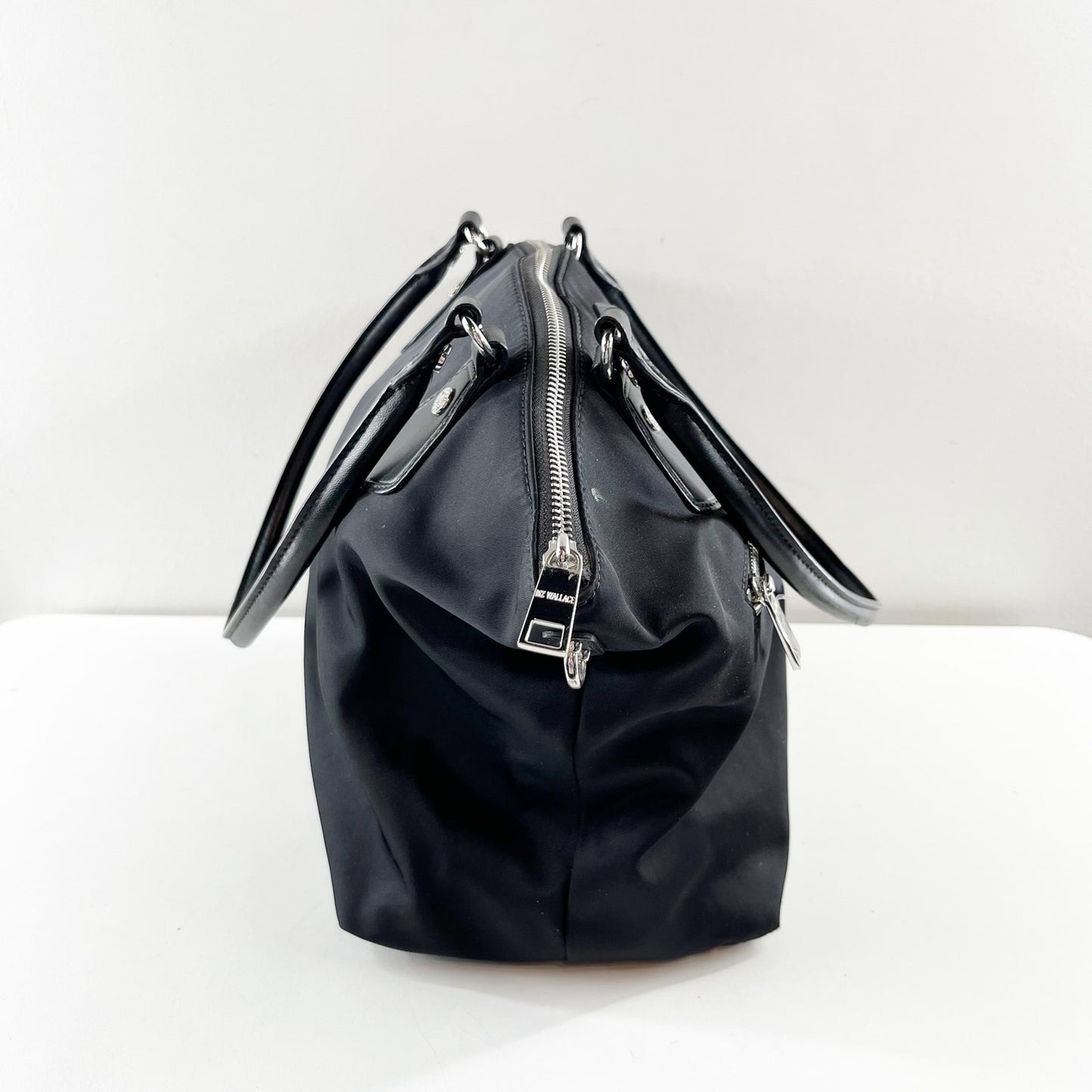 MZ Wallace Chelsea Nylon Tote Bag Black