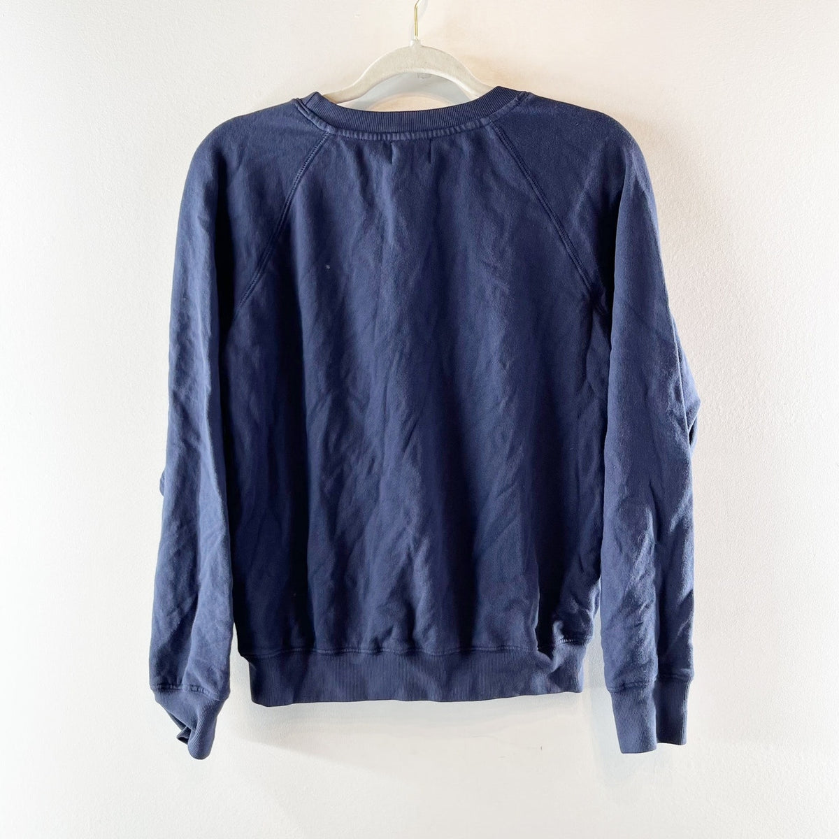 Sundry Navy Blue Sailing Crewneck Sweatshirt Small