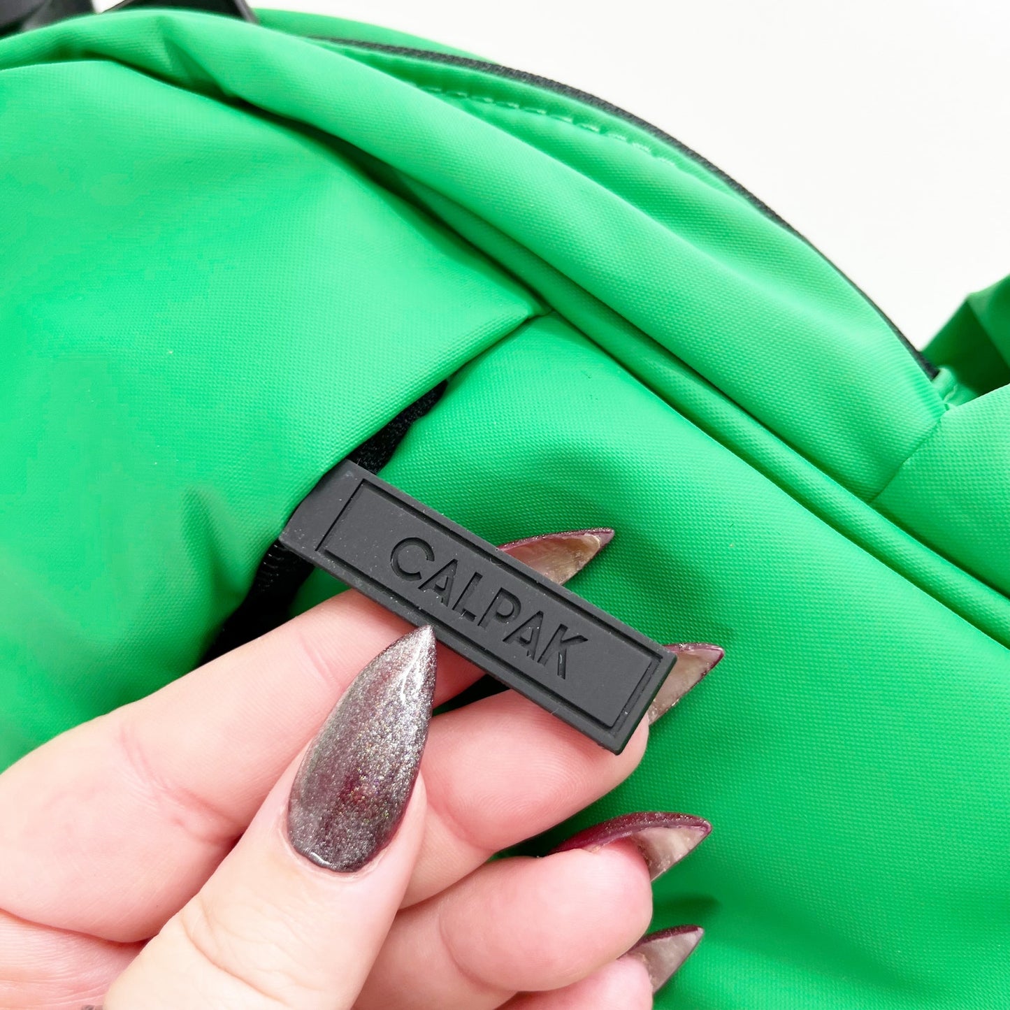 Calpak Luka Mini Backpack in Green Apple