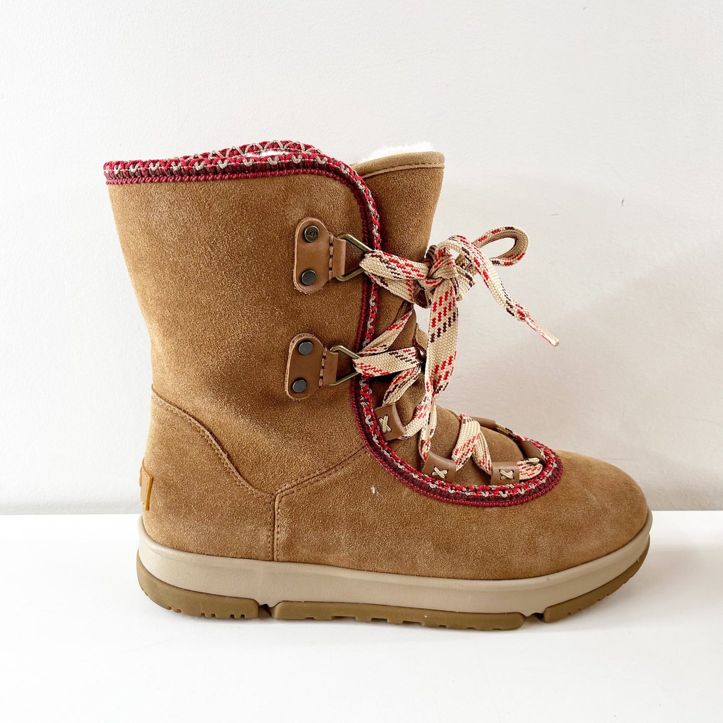 UGG Classic Winter Hiker Hi Boots Chestnut Brown 9.5