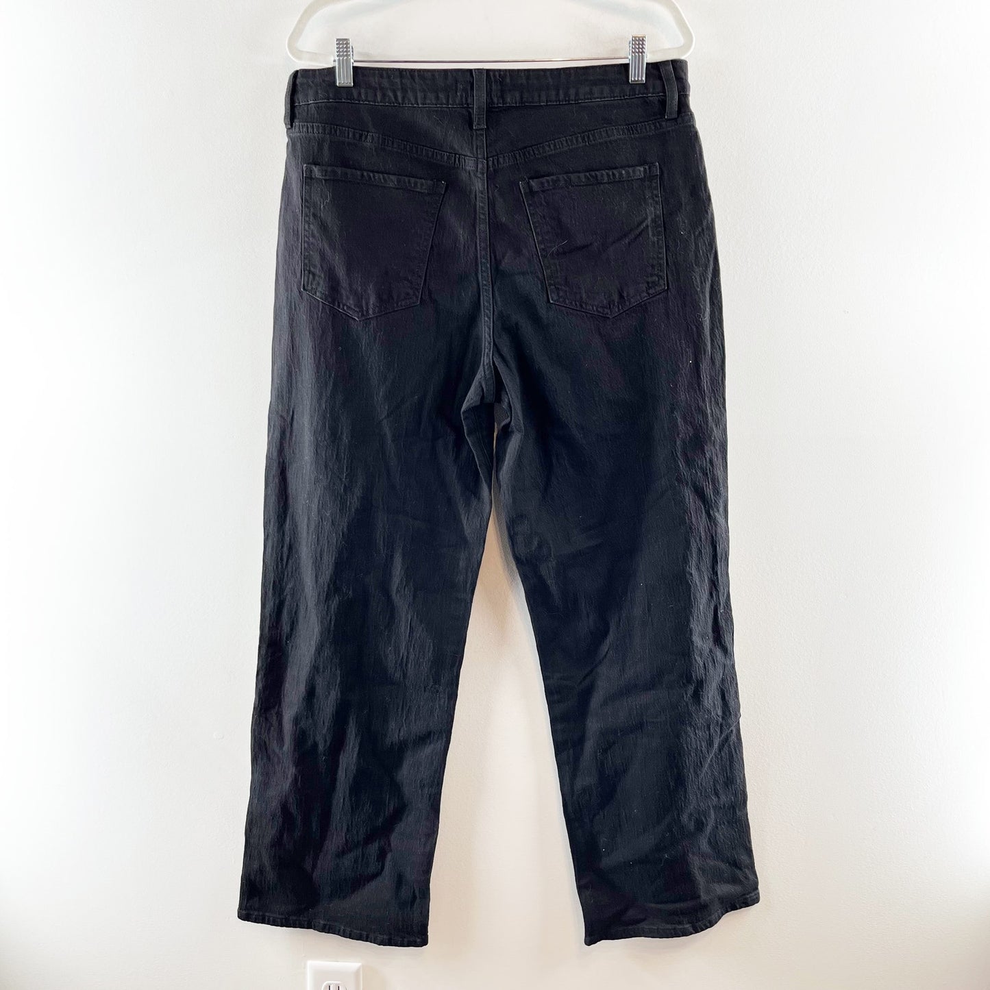 Kut From The Kloth Sienna High Rise Wide Leg Jeans Black 32 / 14