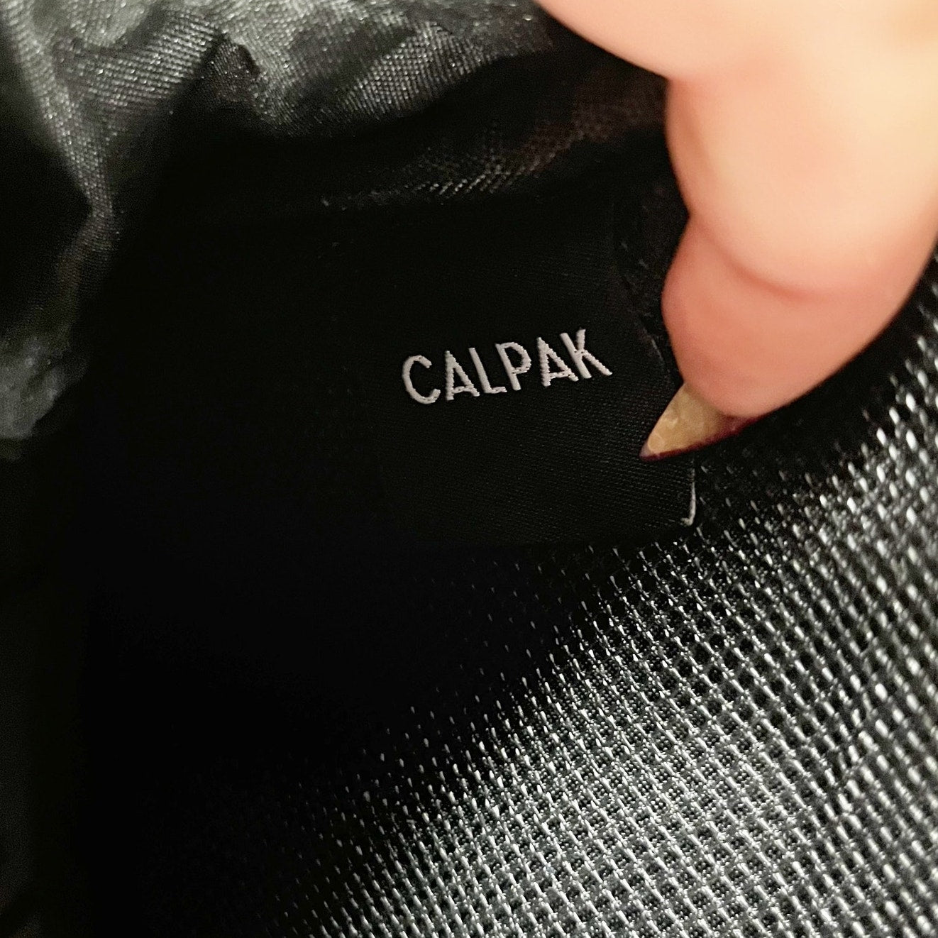 Calpak Luka Mini Backpack in Green Apple