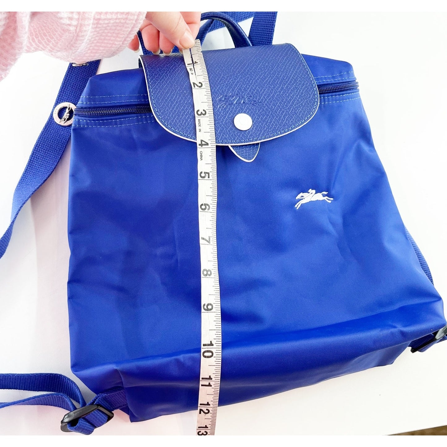 Longchamp Le Pliage Club Backpack Bag Royal Blue