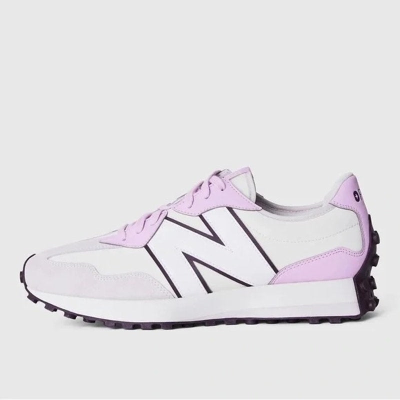 New Balance x FIGS 327 Sneakers Shoes White Lavender Haze Purple 10