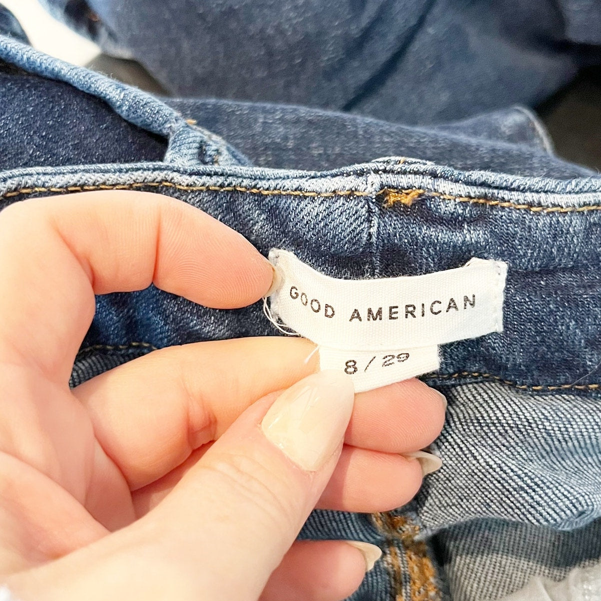 Good American Good Flare High Rise Stretch Jeans Blue 8 / 29