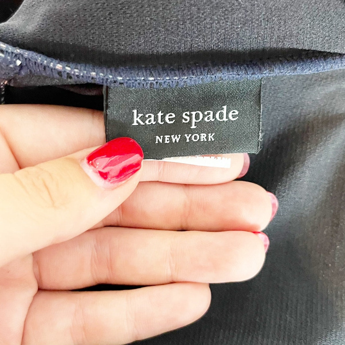 Kate Spade Drawstring Tie Front Bandeau One Piece Swimsuit Flower Bed Small