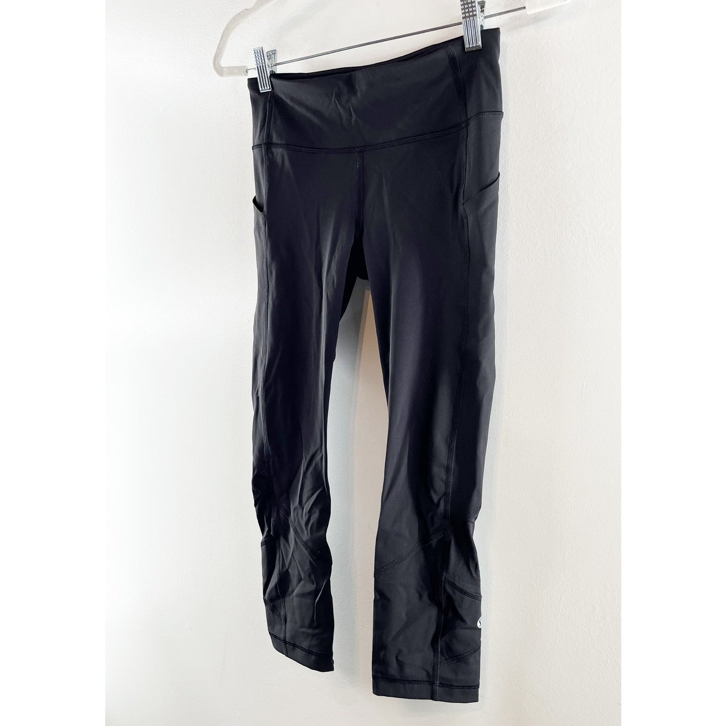 Lululemon Pace Rival Crop Full-On Luxtreme Leggings 22" Black 4