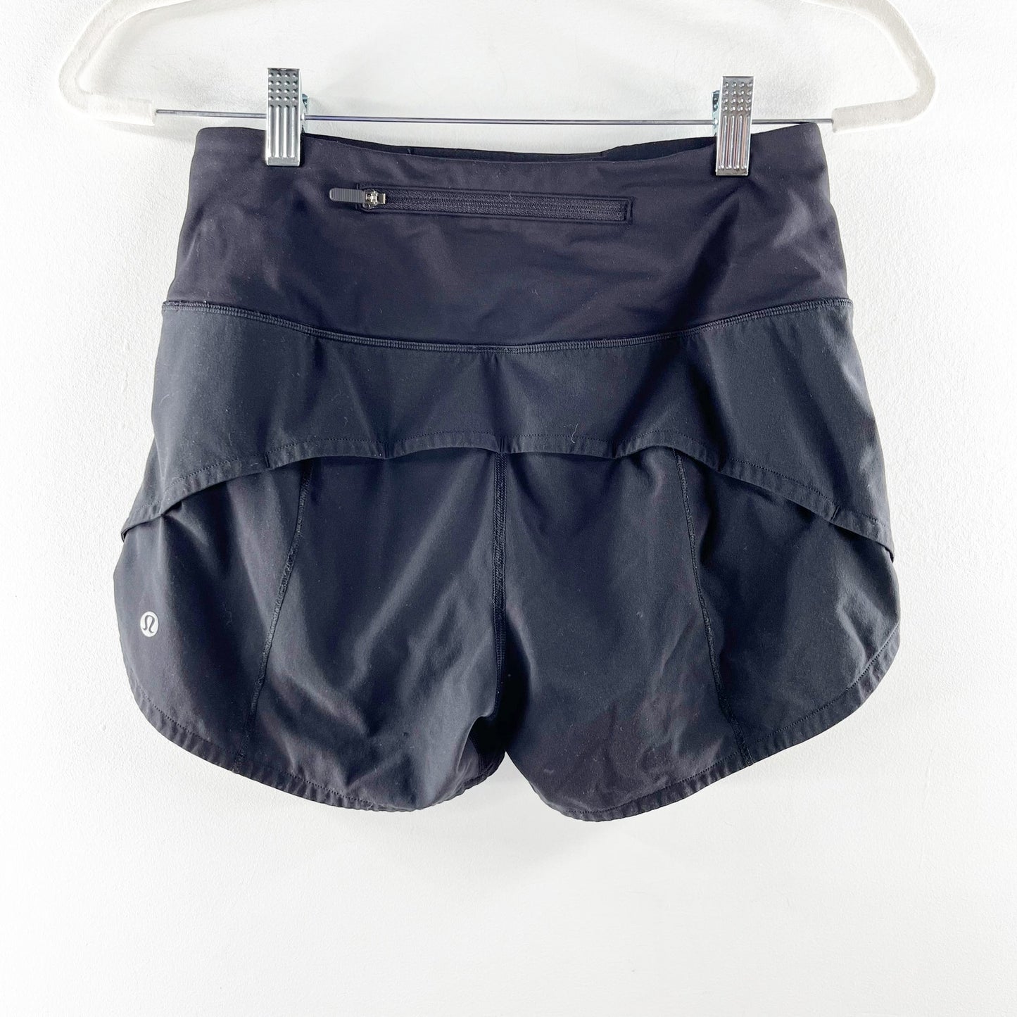 Lululemon Speed Up High-Rise Short 4" Long Black 4