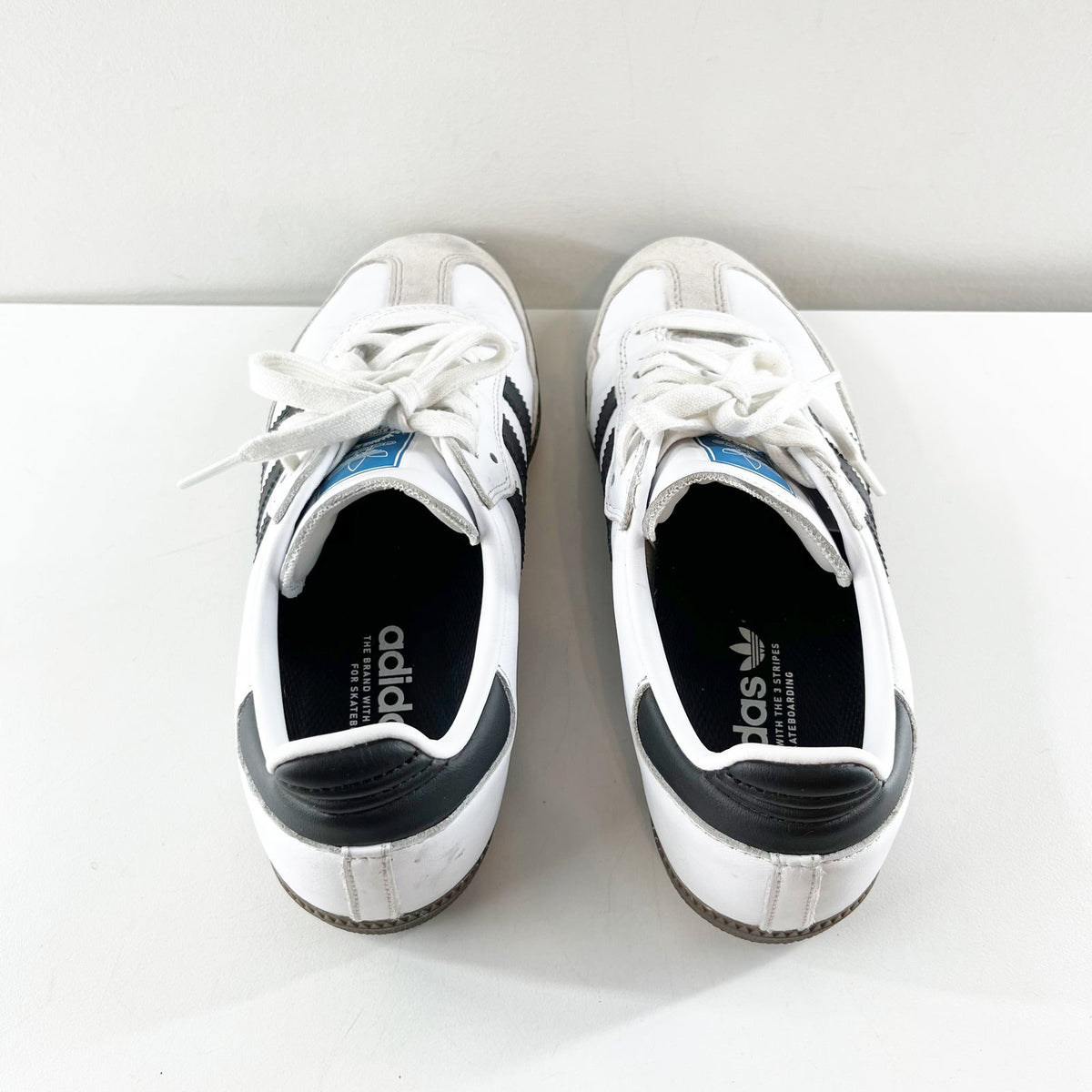 Adidas Samba OG Low Top Sneakers White Black 7.5