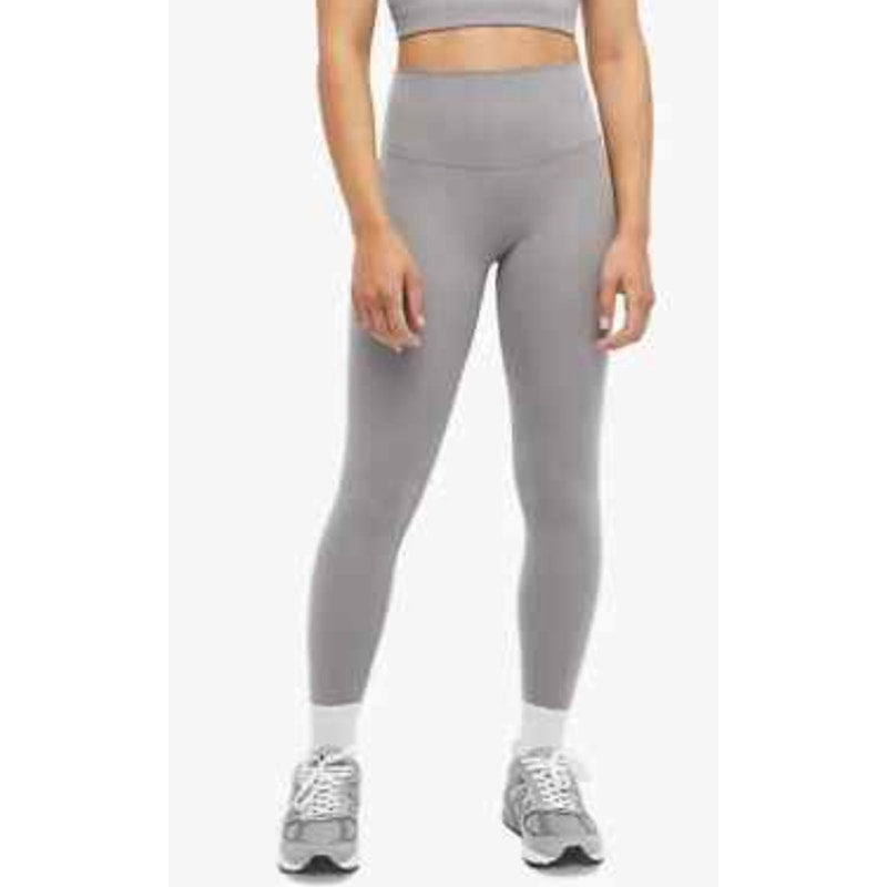Varley High Rise Compression Workout Leggings Gray Medium