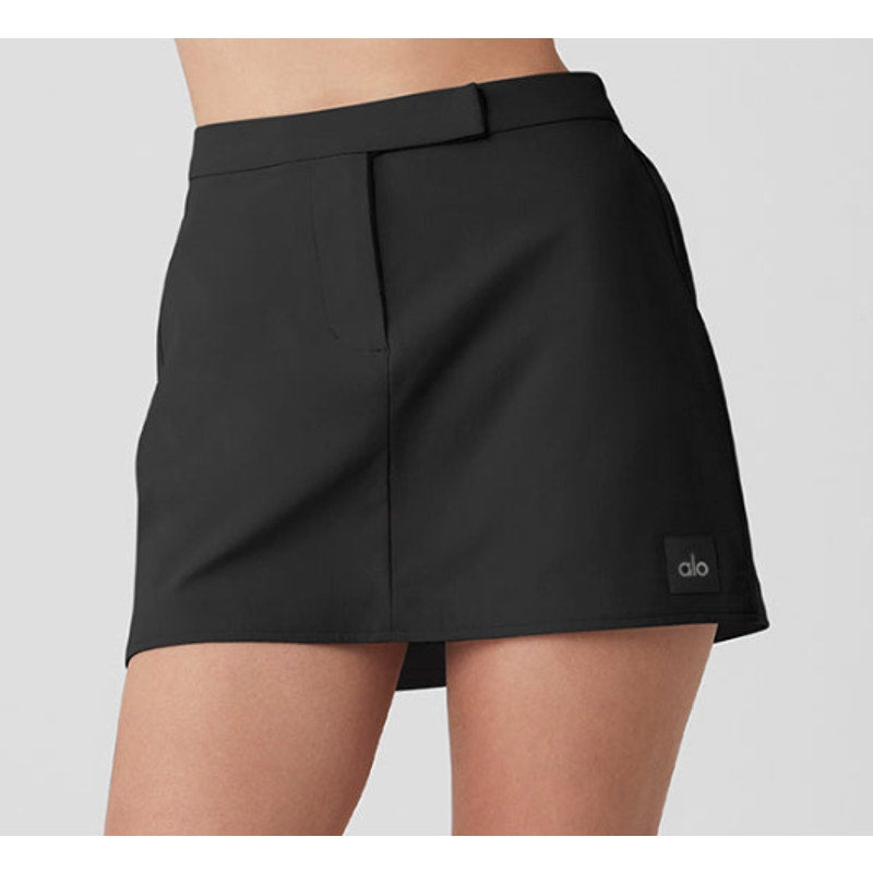 Alo High Speed Mini Skirt Black Small